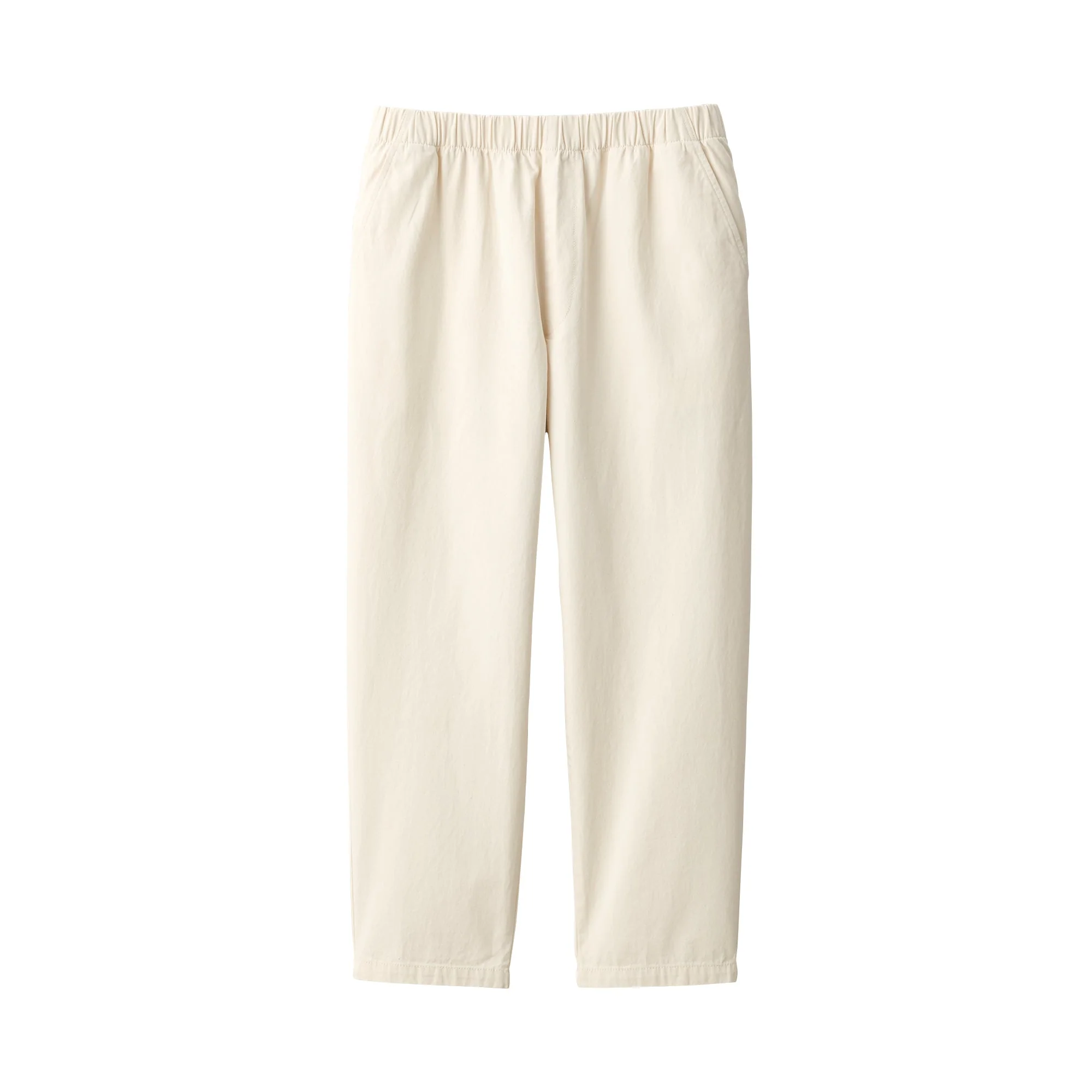 Men's Washed Denim Easy Pants - Natural - Image 2