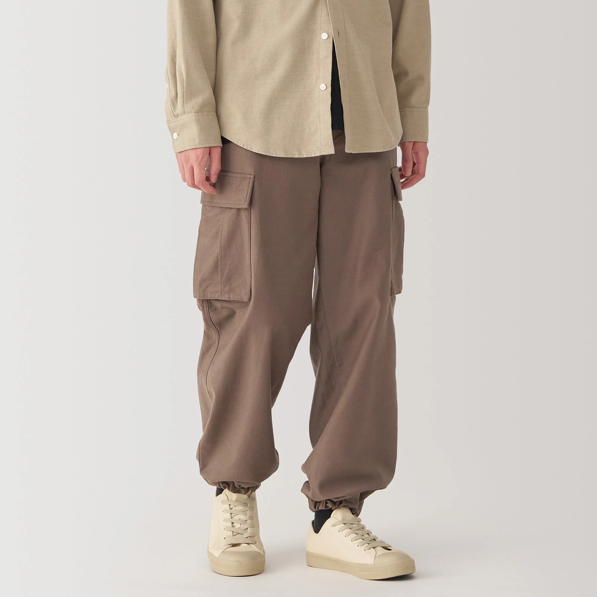 Men's Washed Easy Cargo Pants - Image 3