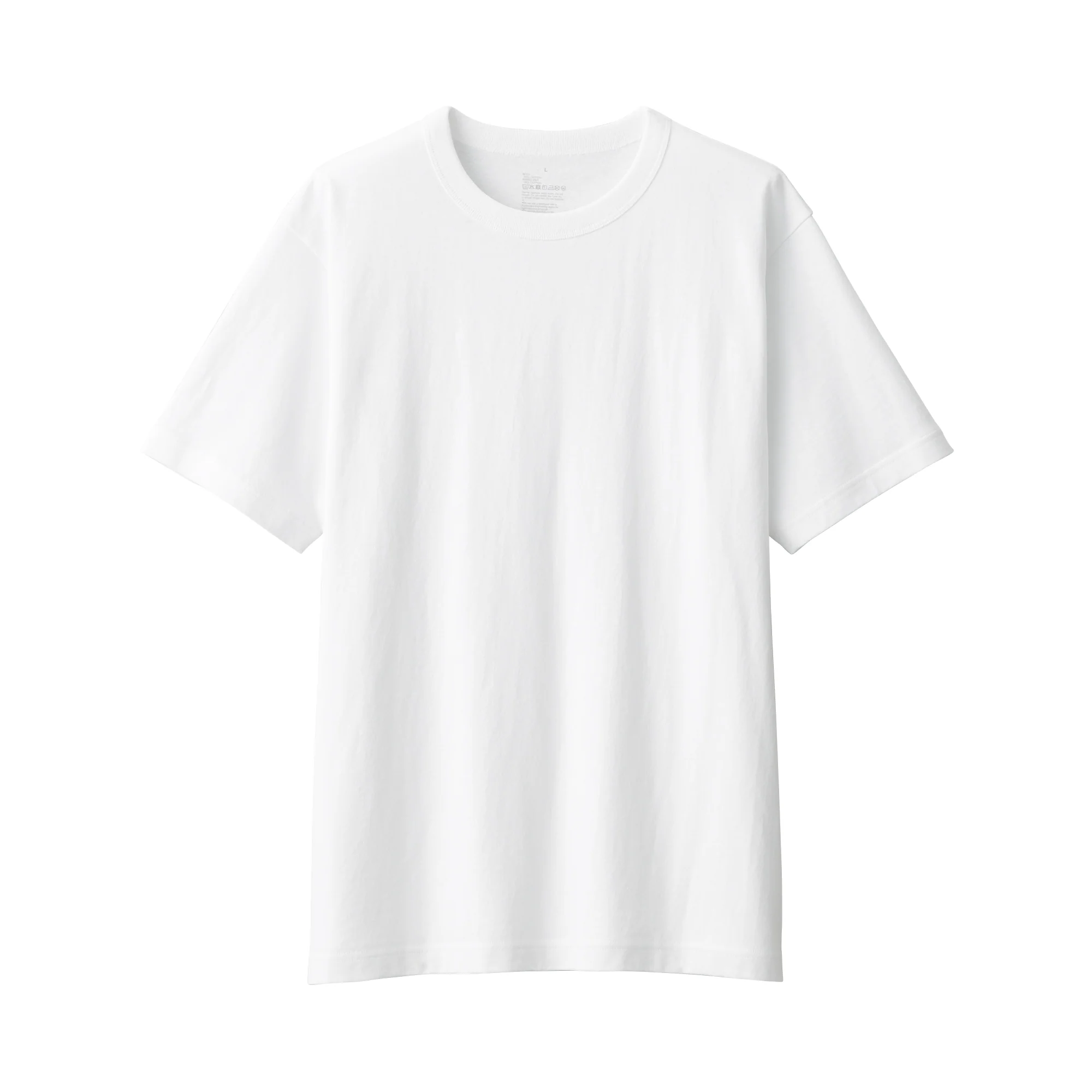 Men's Washed Heavy Weight Crew Neck Short Sleeve T-Shirt - Image 2