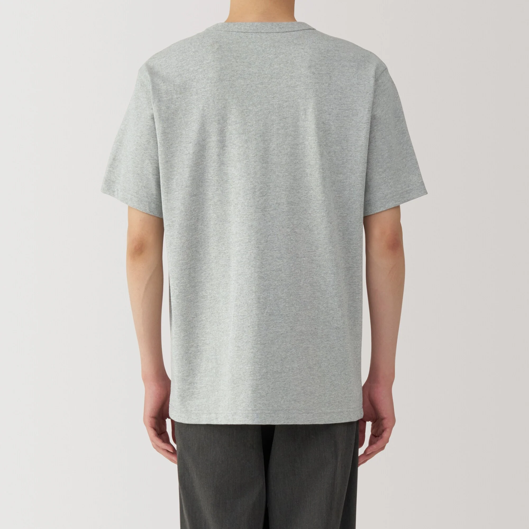 Men's Washed Heavy Weight Crew Neck Short Sleeve T-Shirt - Image 34