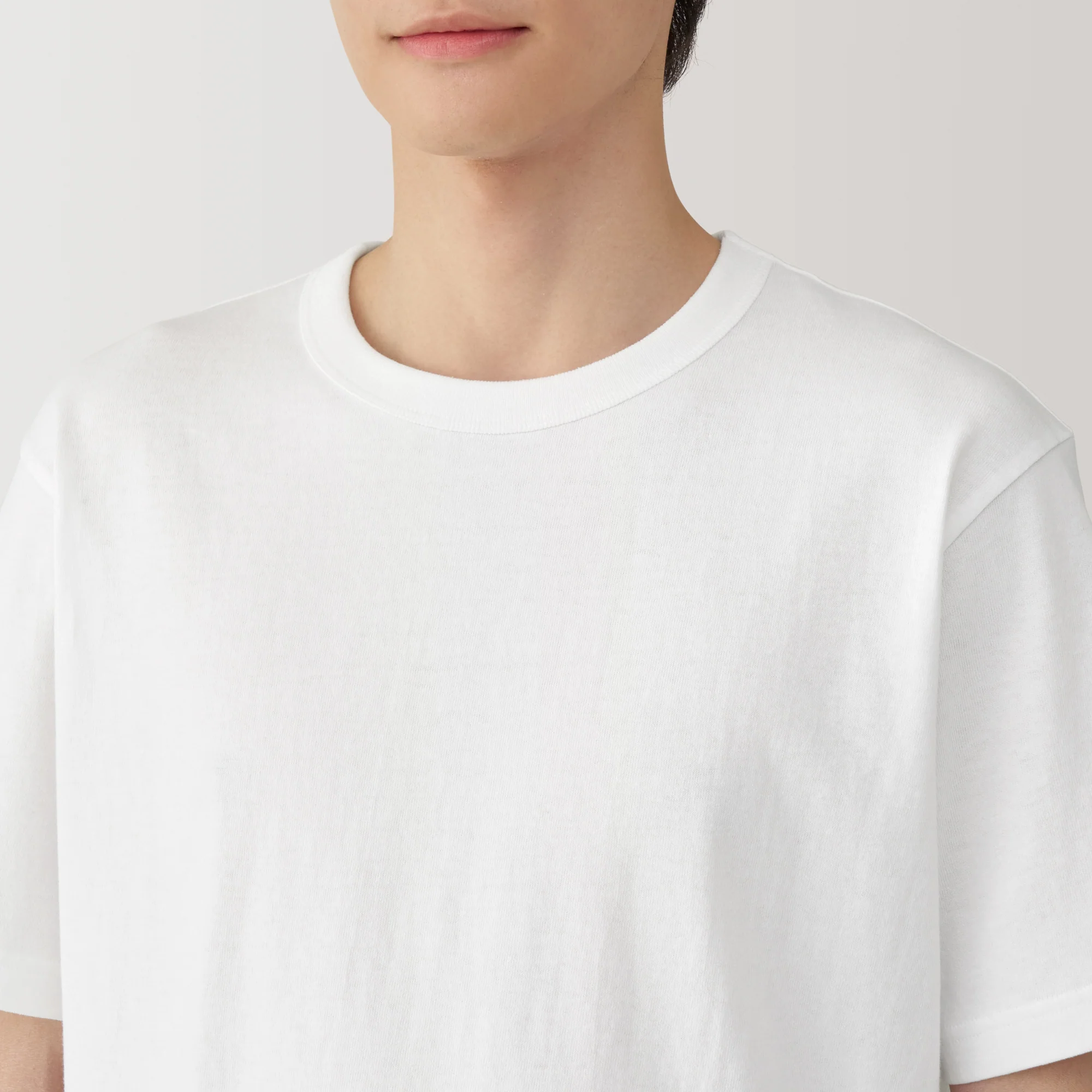 Men's Washed Heavy Weight Crew Neck Short Sleeve T-Shirt - Image 7