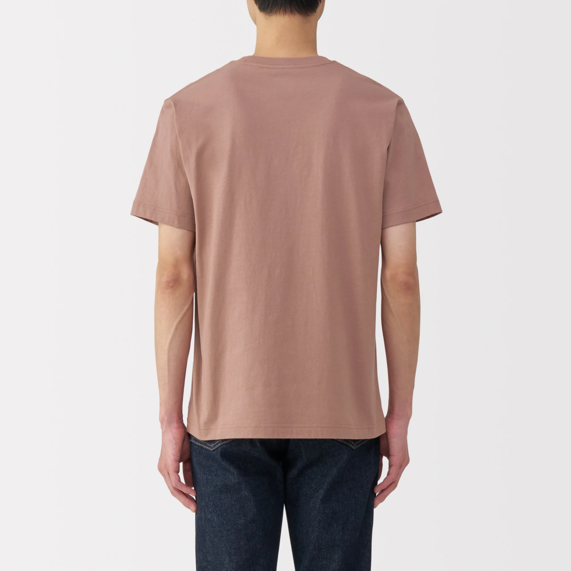 Men's Washed Jersey Crew Neck Short Sleeve T-Shirt - Image 6