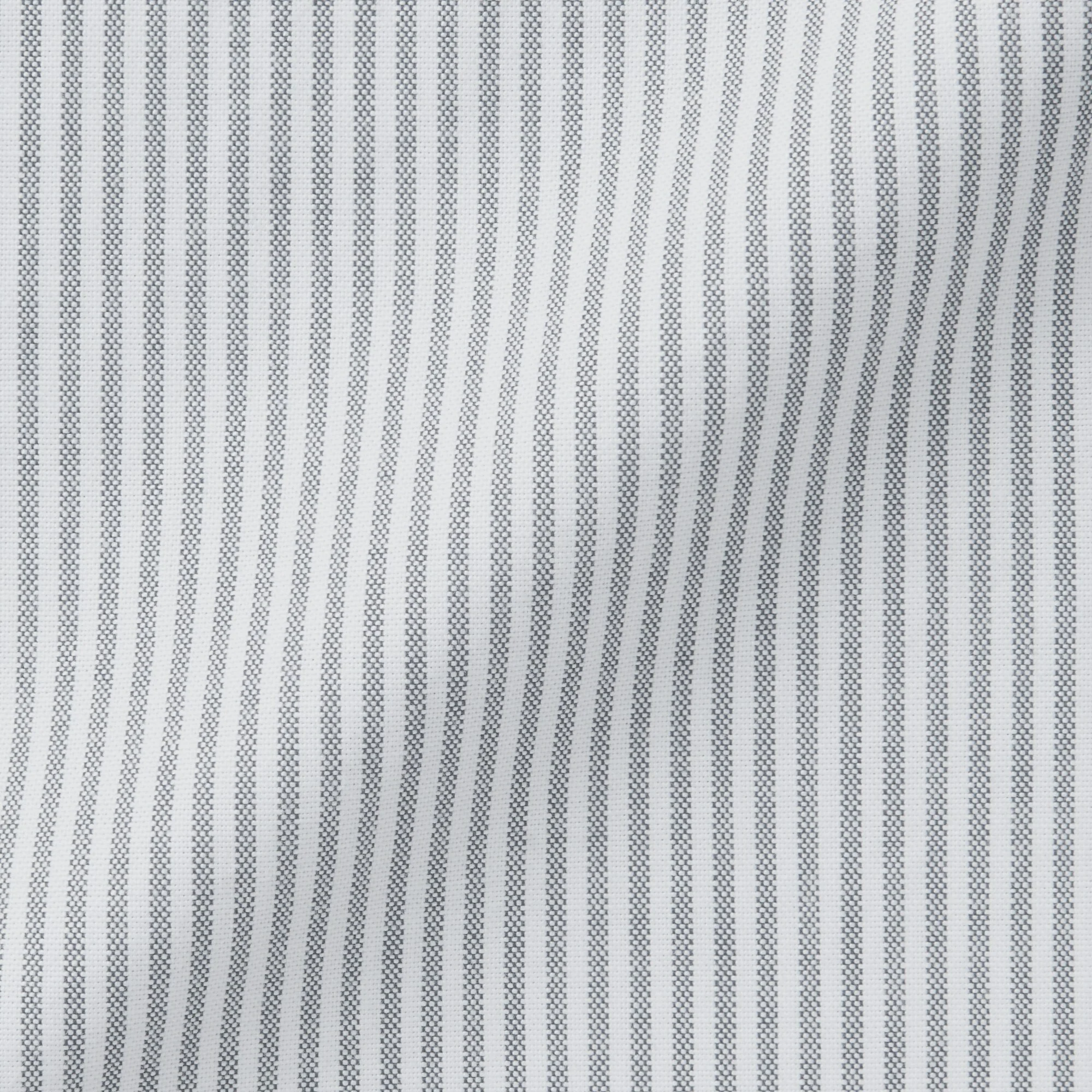 Men's Washed Oxford Button Down Long Sleeve Striped Shirt - Image 17