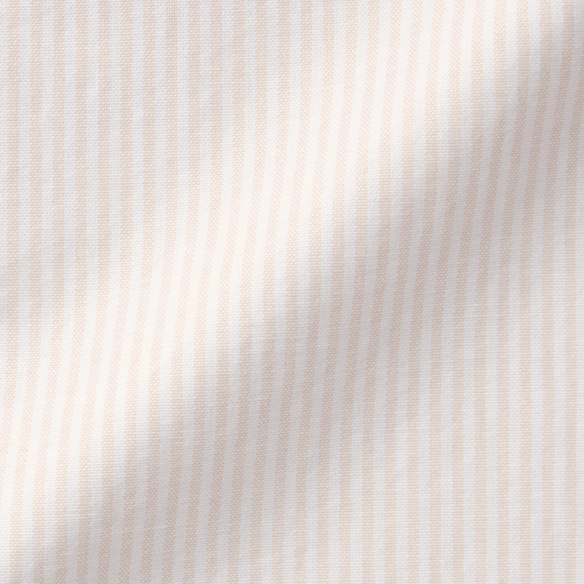 Men's Washed Oxford Button Down Long Sleeve Striped Shirt - Image 9