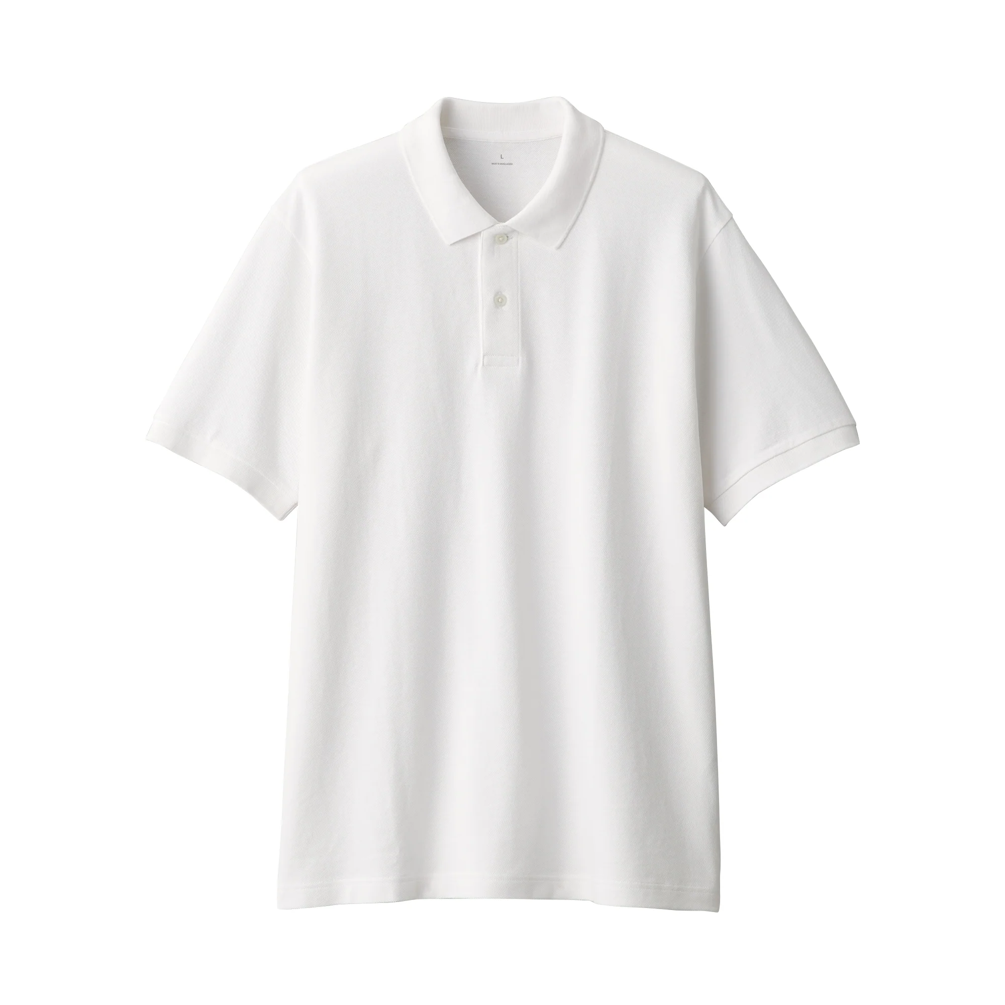 Men's Washed Pique Short Sleeve Polo Shirt - Image 10