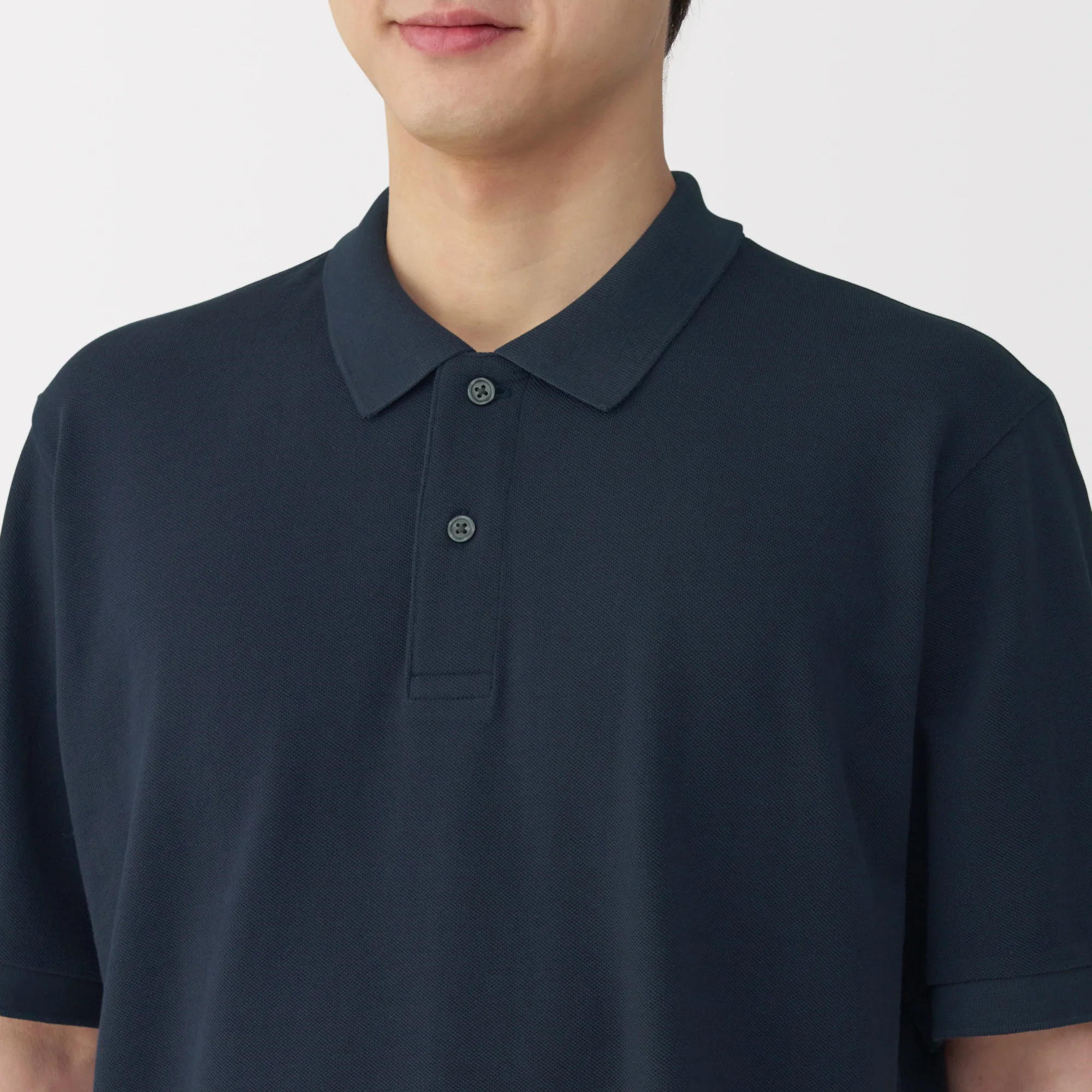 Men's Washed Pique Short Sleeve Polo Shirt - Image 39