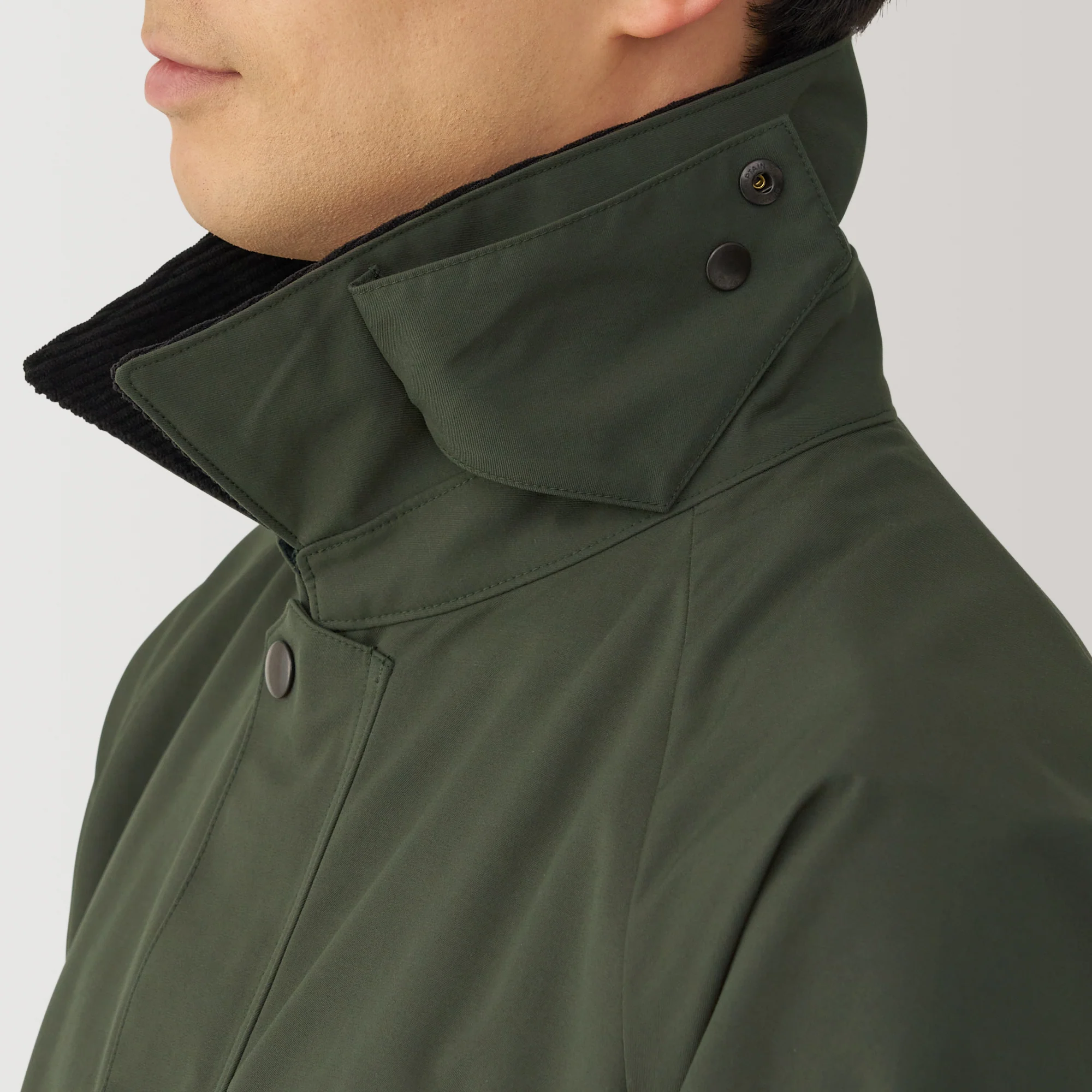 Men's Water Repellent Corduroy Collar Jacket - Image 8