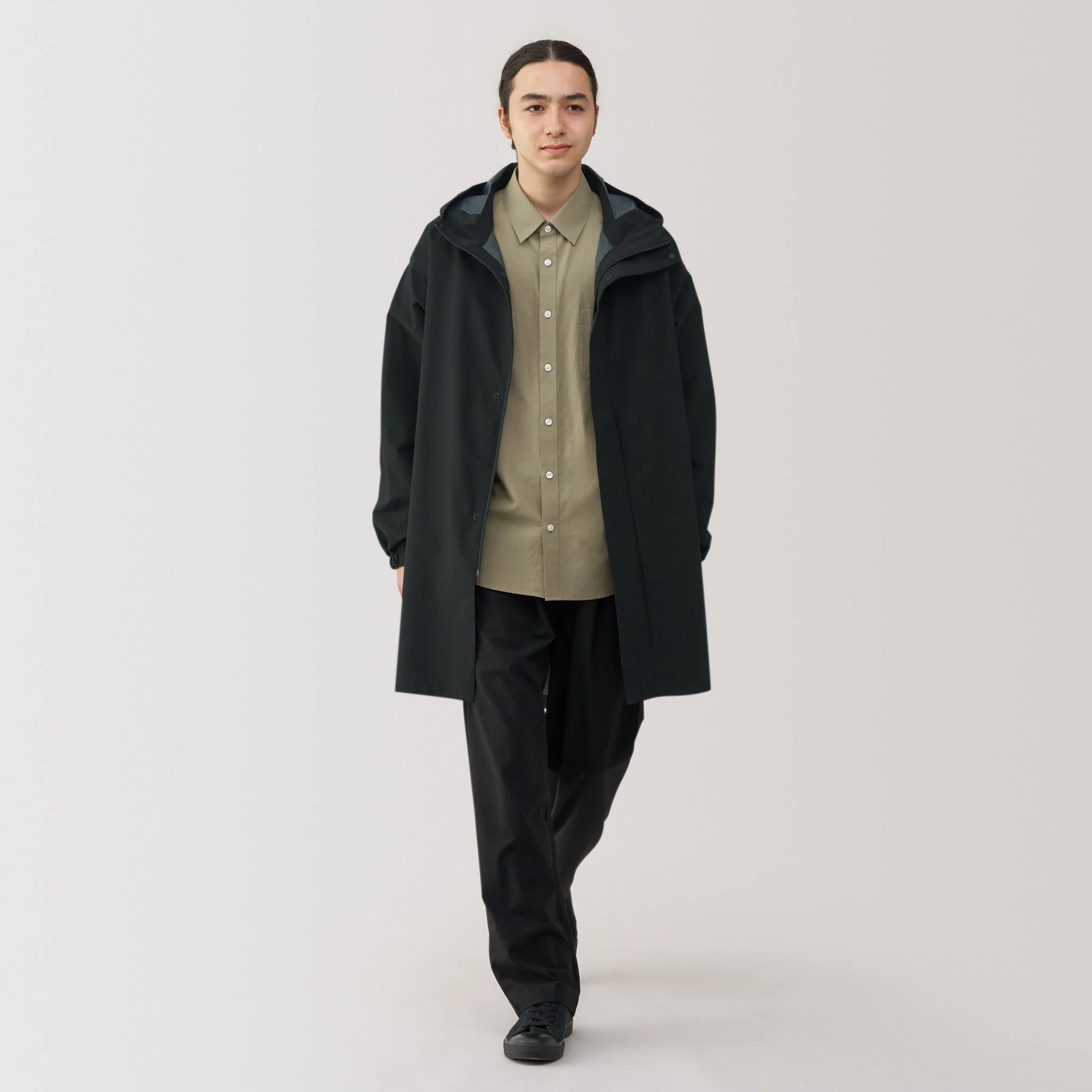 Men's Water Repellent Hooded Coat - Image 14