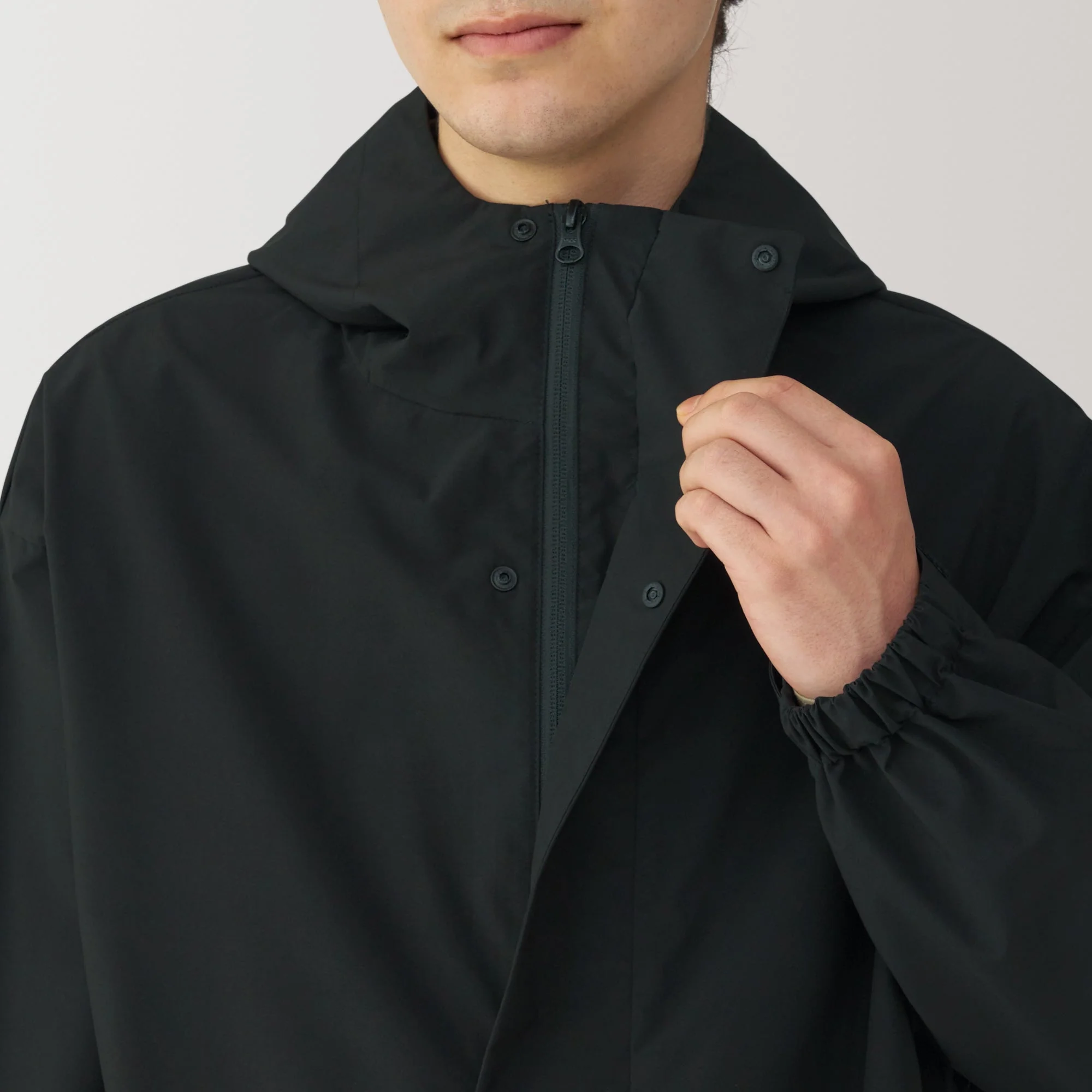 Men's Water Repellent Hooded Coat - Image 19