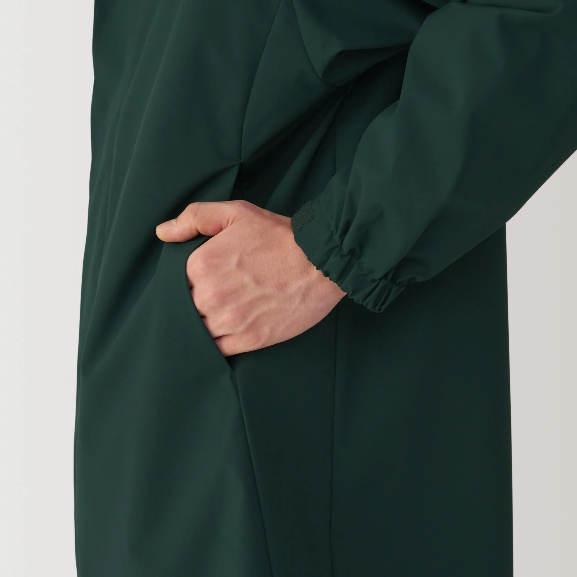 Men's Water Repellent Hooded Coat - Image 9