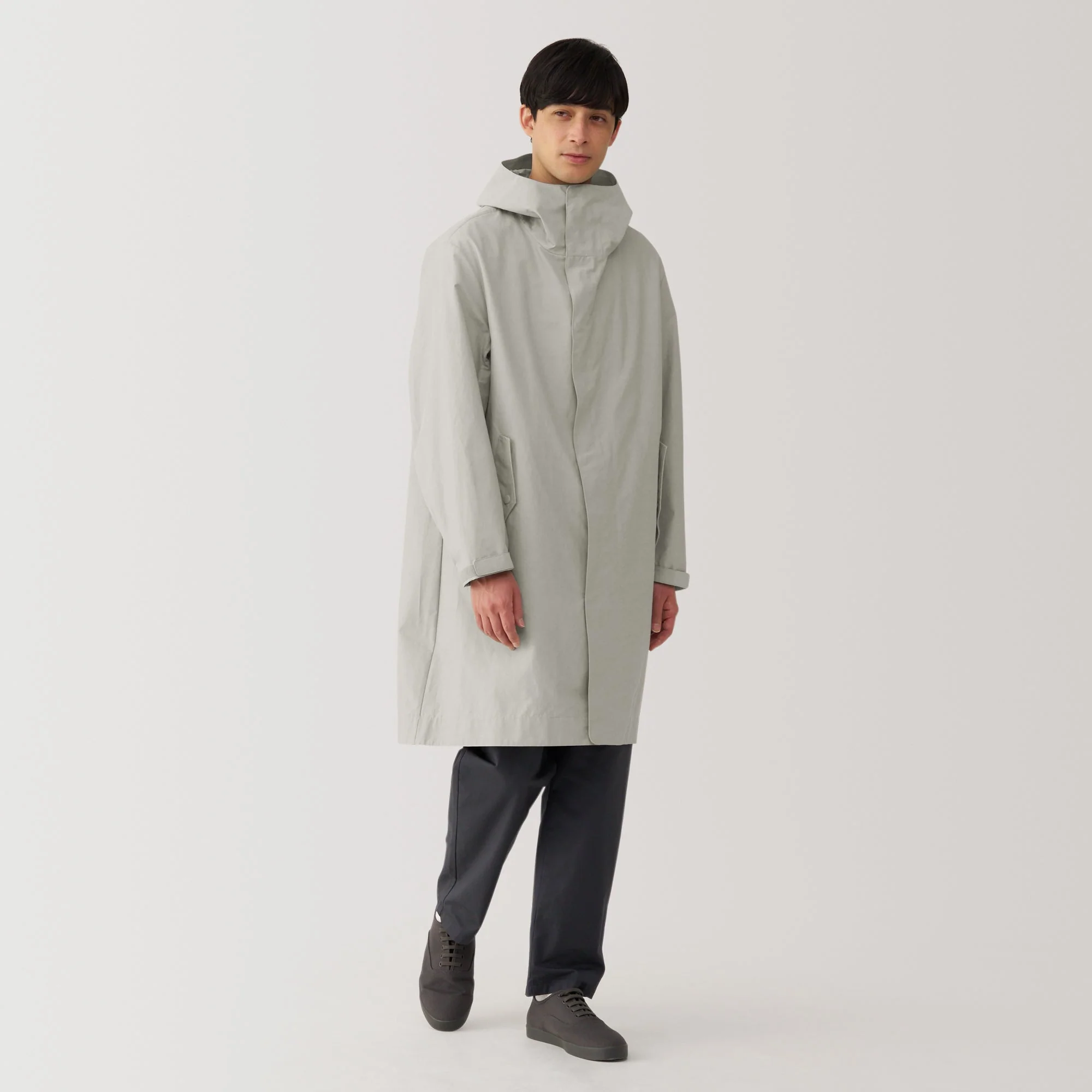 Men's Water Repellent Hooded Coat - Image 15