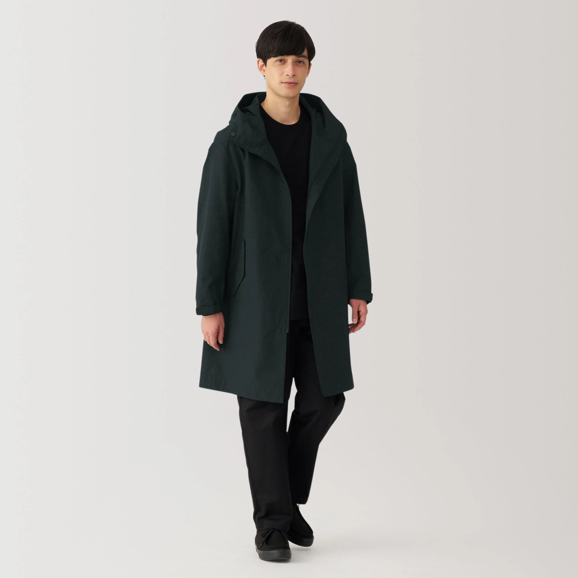 Men's Water Repellent Hooded Coat - Image 25