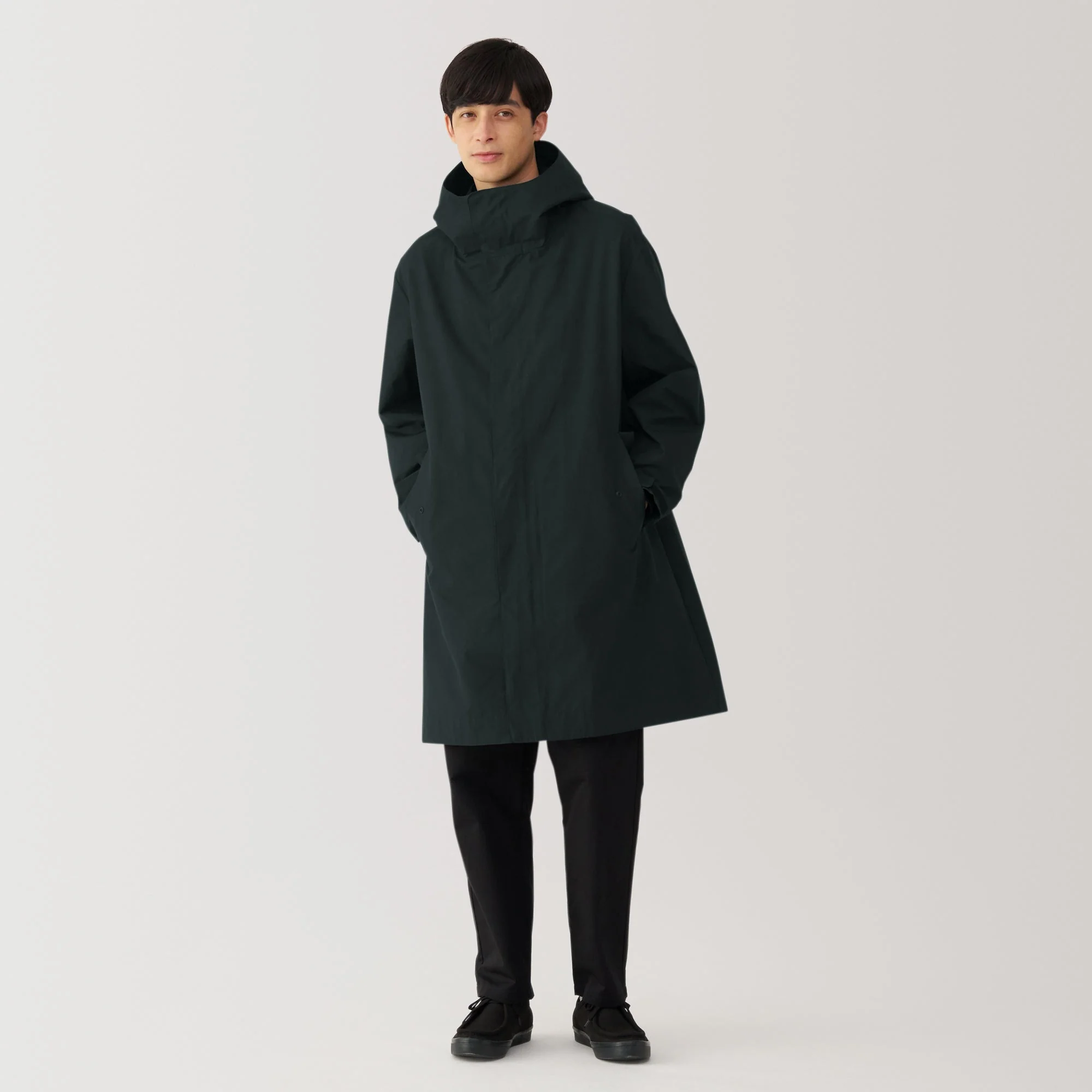Men's Water Repellent Hooded Coat - Image 26
