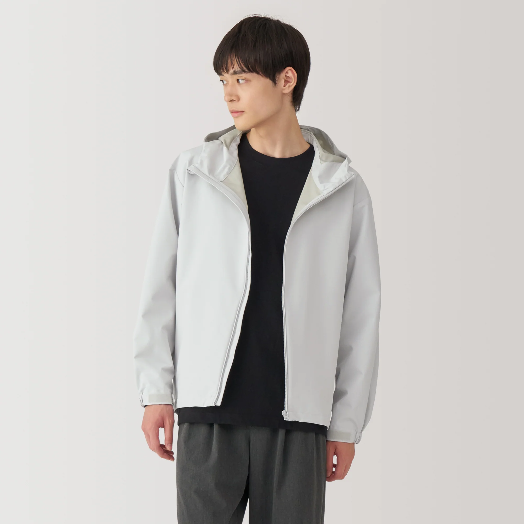 Men's Water Repellent Hooded Jacket