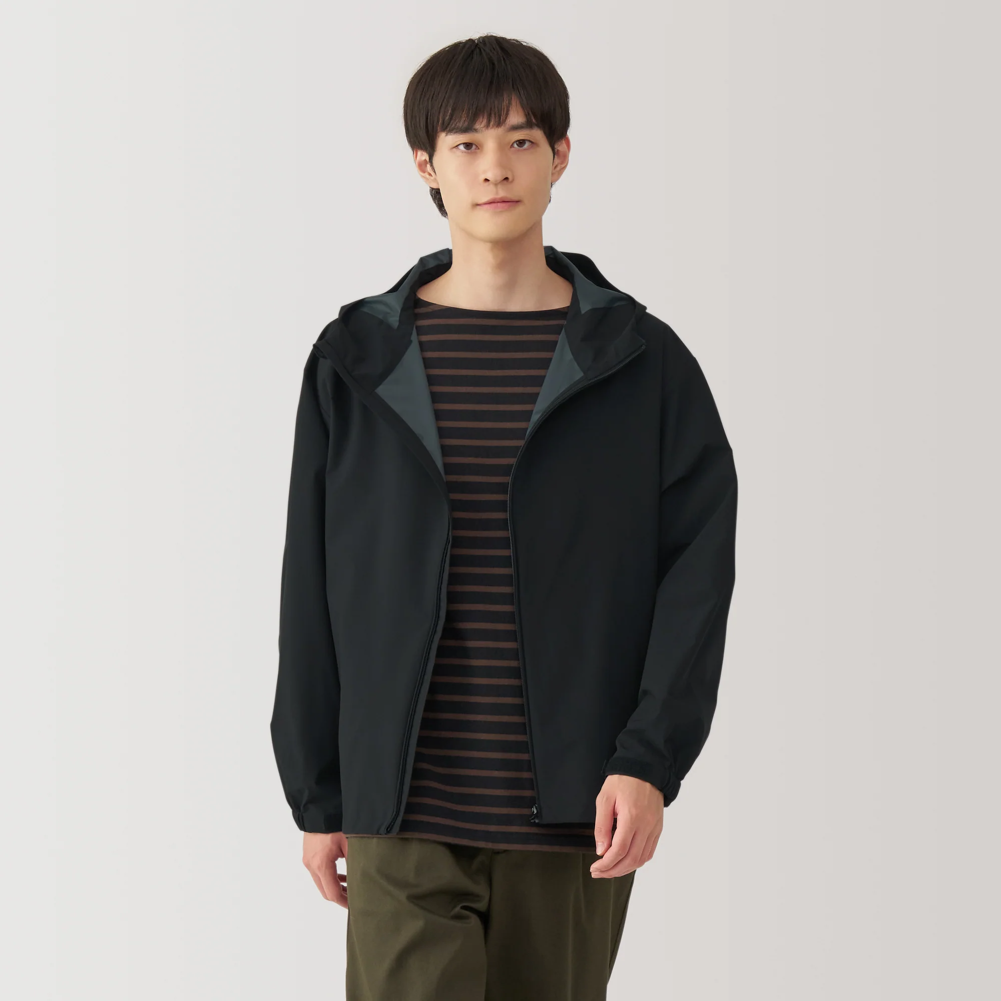 Men's Water Repellent Hooded Jacket - Image 23