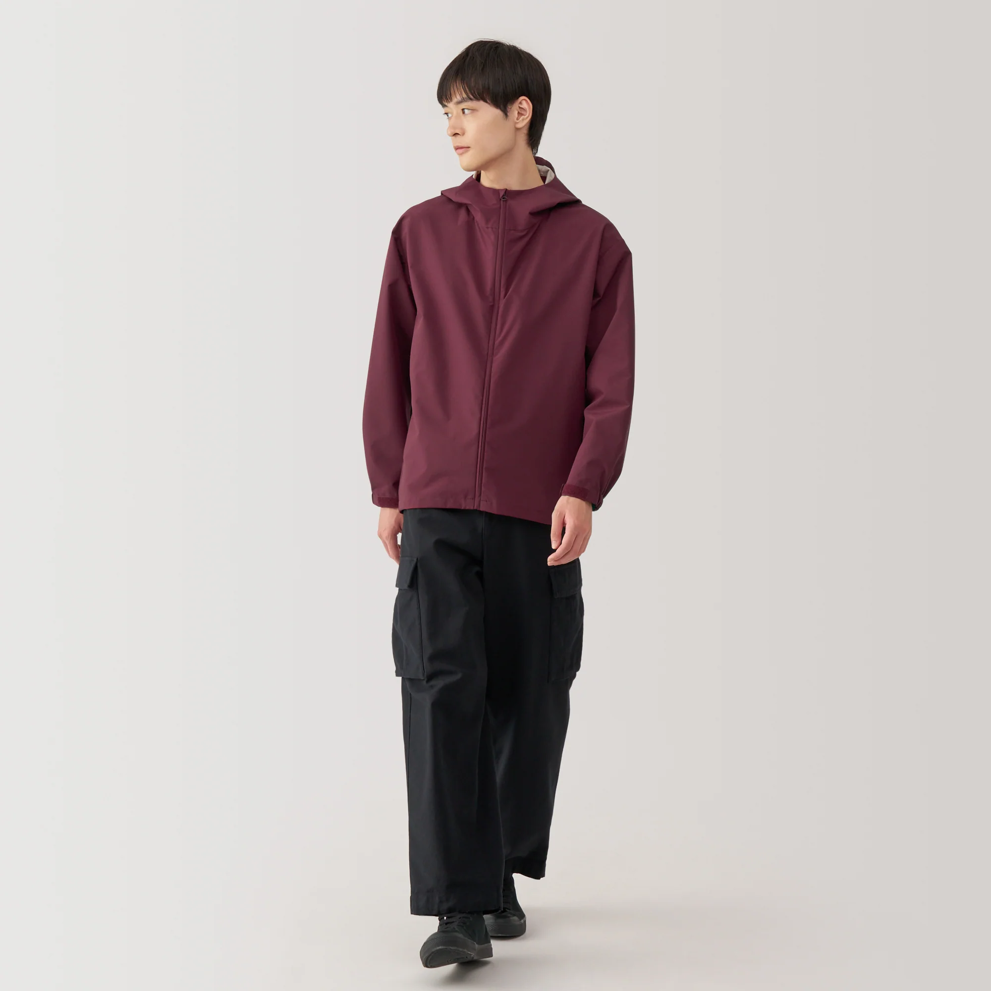 Men's Water Repellent Hooded Jacket - Image 34