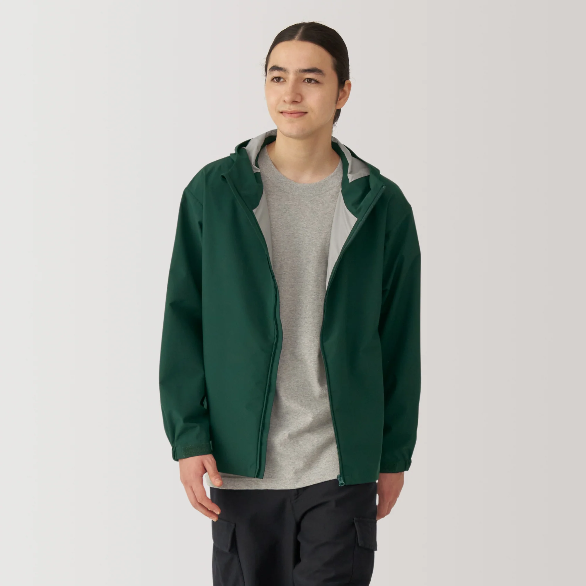 Men's Water Repellent Hooded Jacket - Image 43