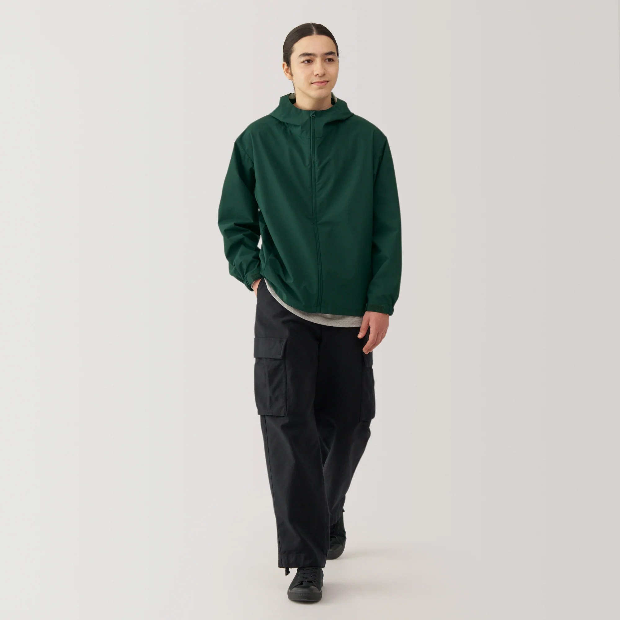 Men's Water Repellent Hooded Jacket - Image 44
