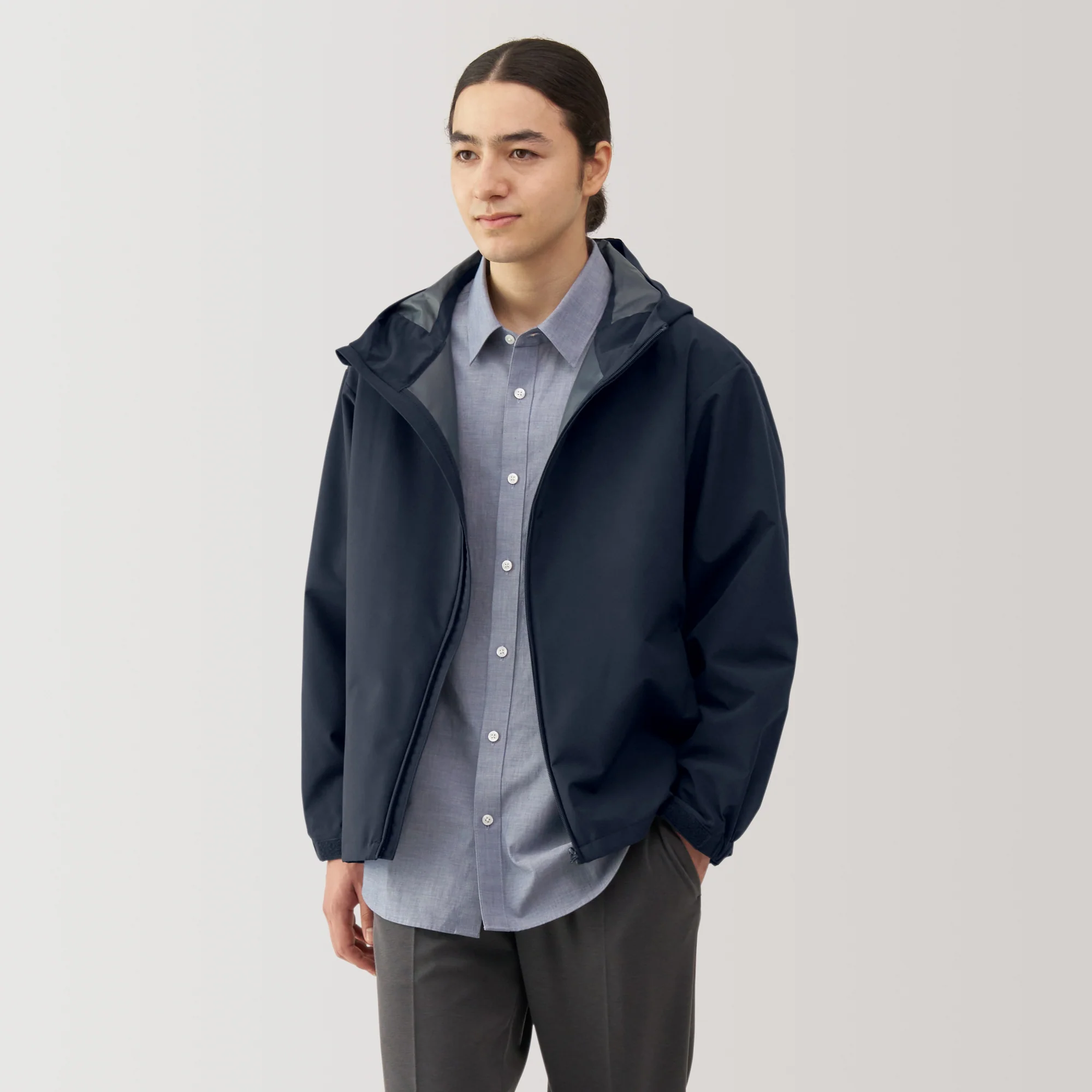 Men's Water Repellent Hooded Jacket - Image 53