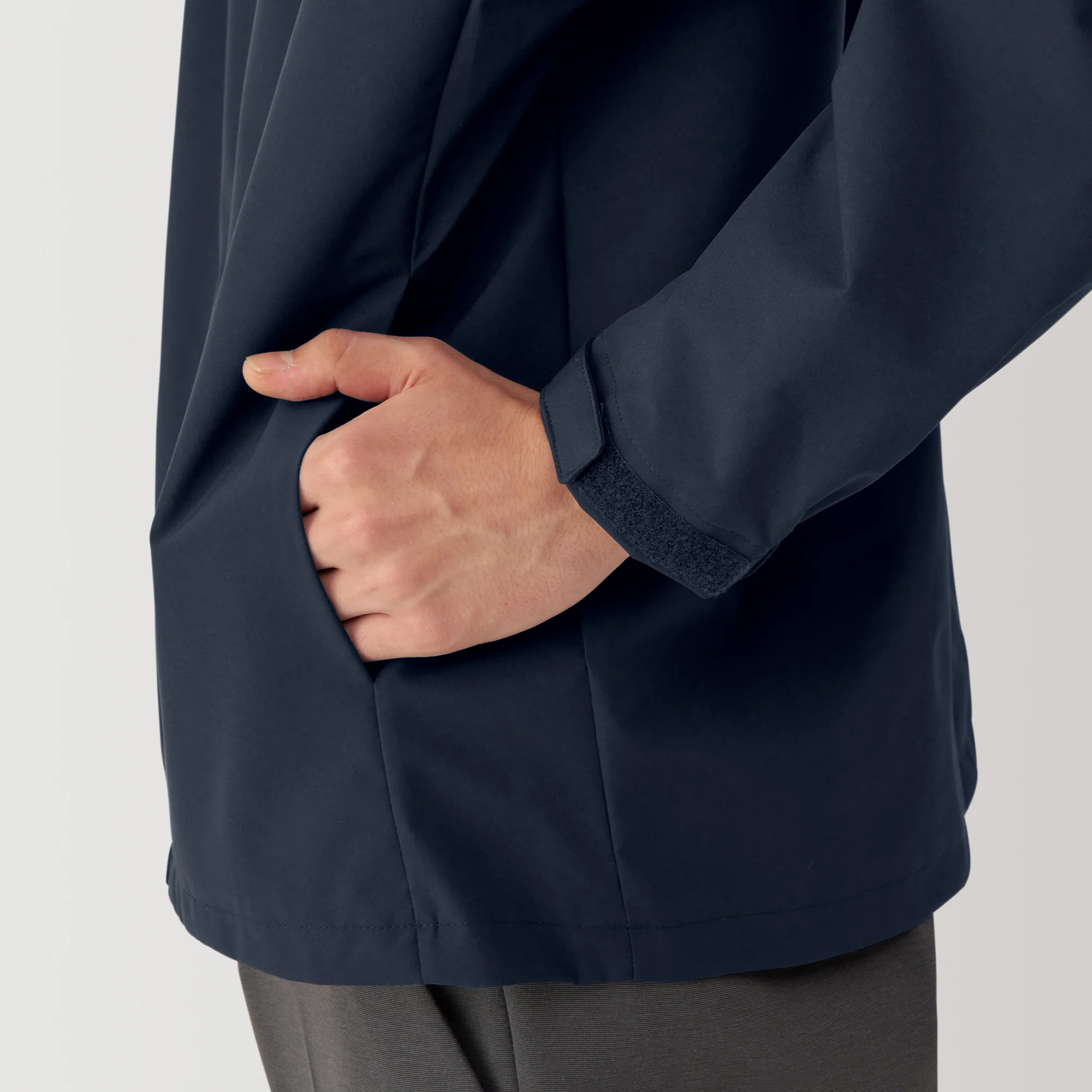 Men's Water Repellent Hooded Jacket - Image 58