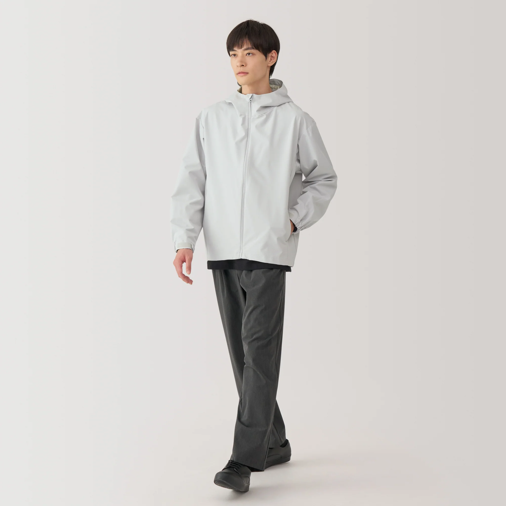Men's Water Repellent Hooded Jacket - Image 7