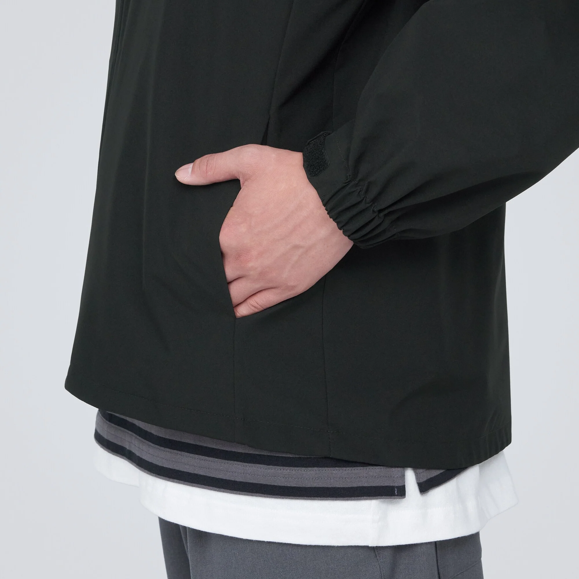 Men's Water Repellent Hooded Jacket - Image 38