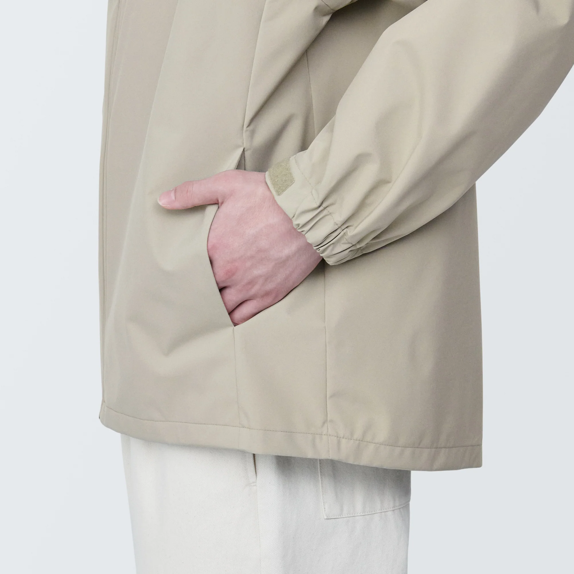 Men's Water Repellent Hooded Jacket - Image 8