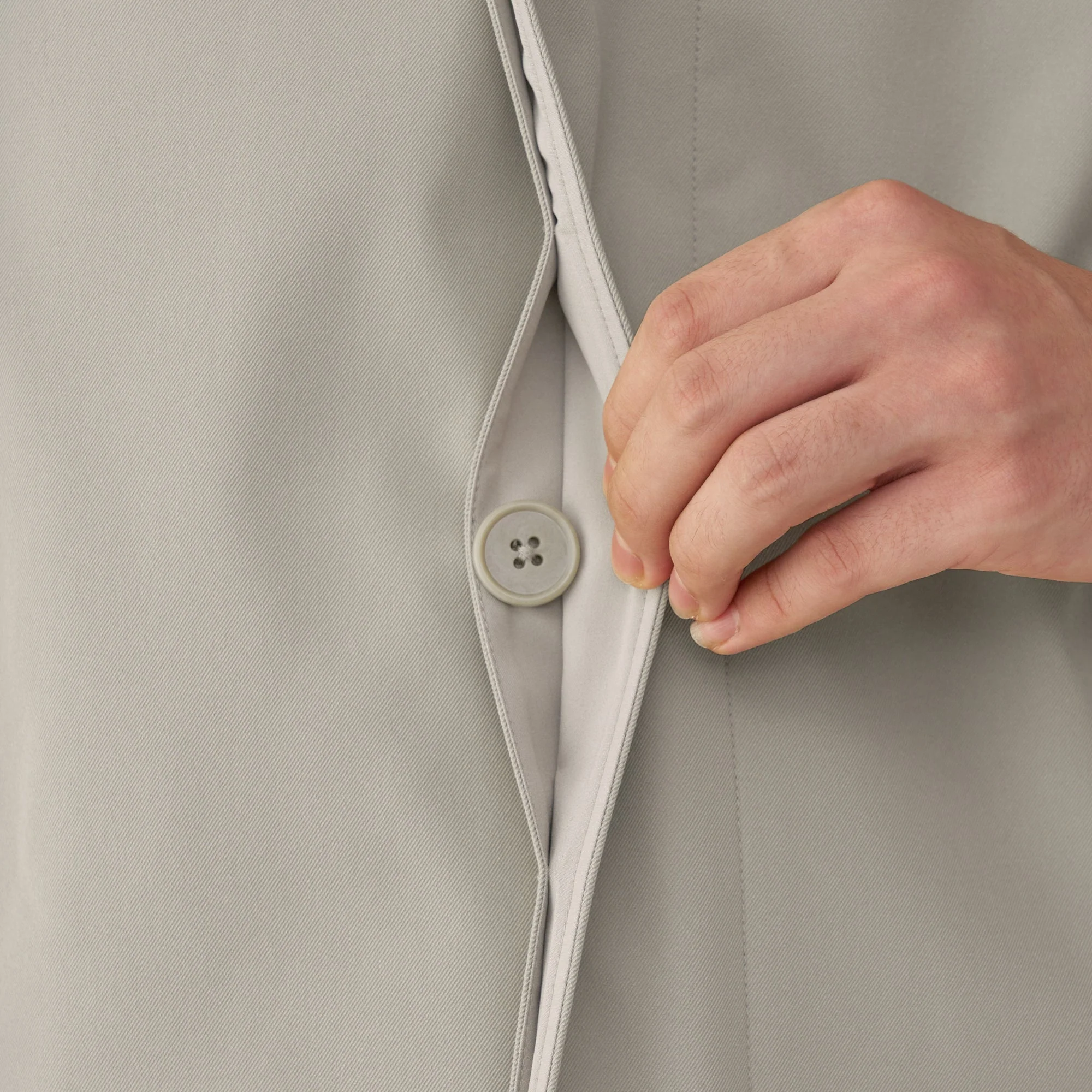 Men's Water Repellent Stand Fall Collar Coat - Image 22