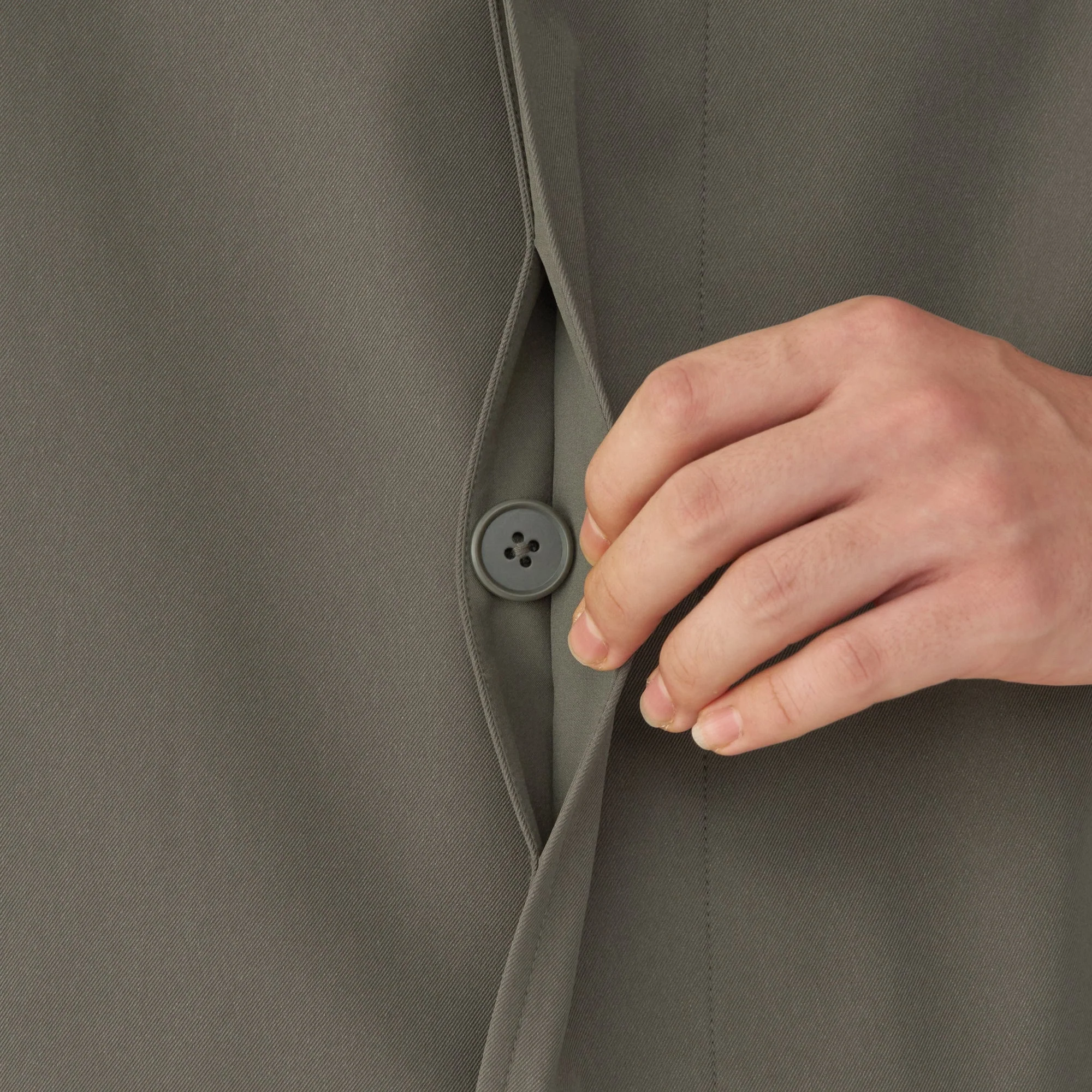 Men's Water Repellent Stand Fall Collar Coat - Image 9