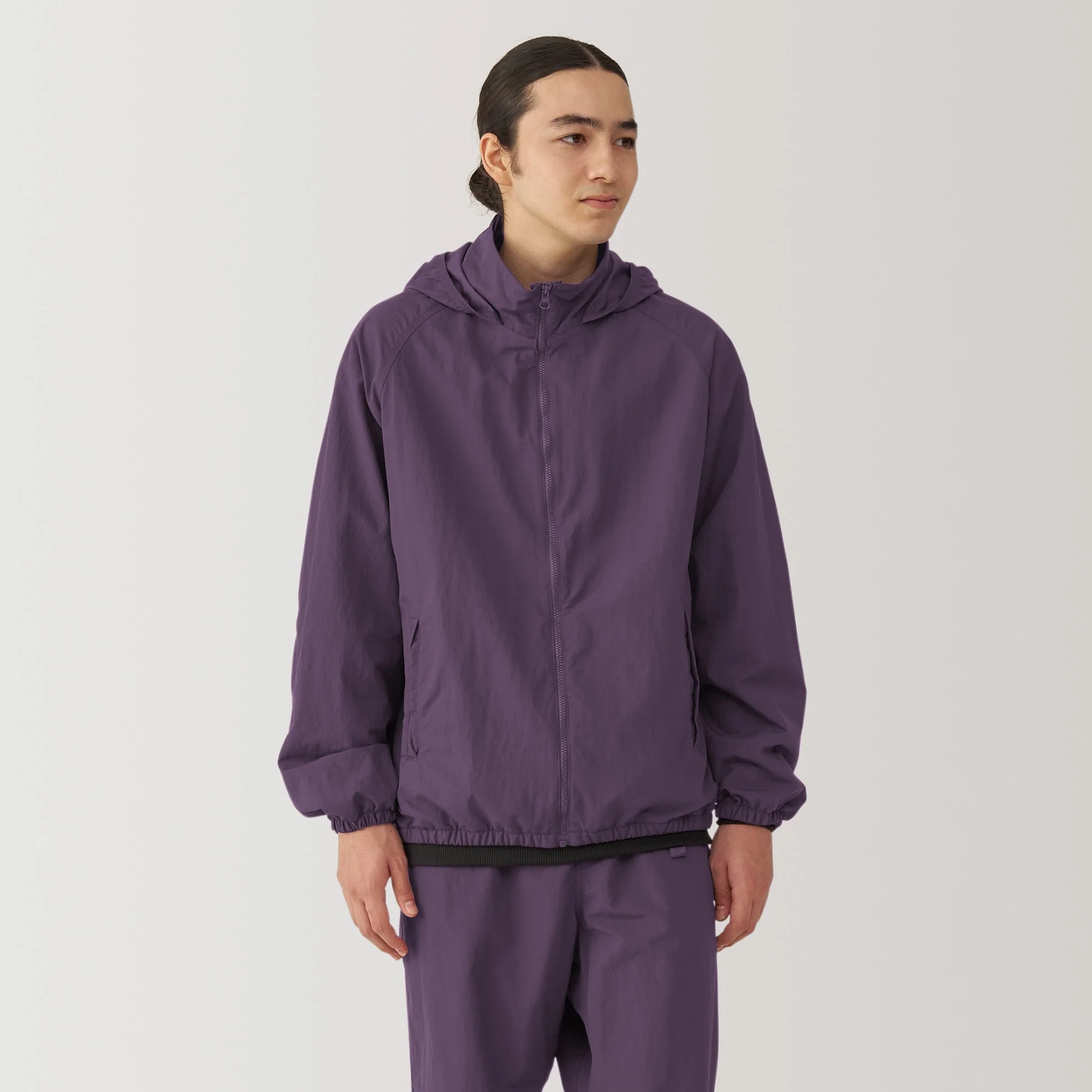 Men's Water Repellent Nylon Windbreaker - Image 18