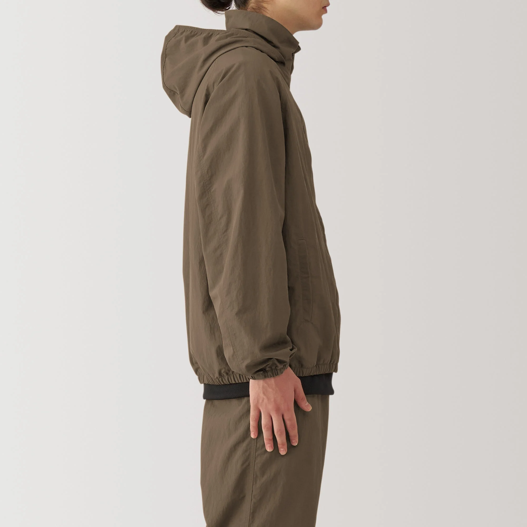Men's Water Repellent Nylon Windbreaker - Image 51