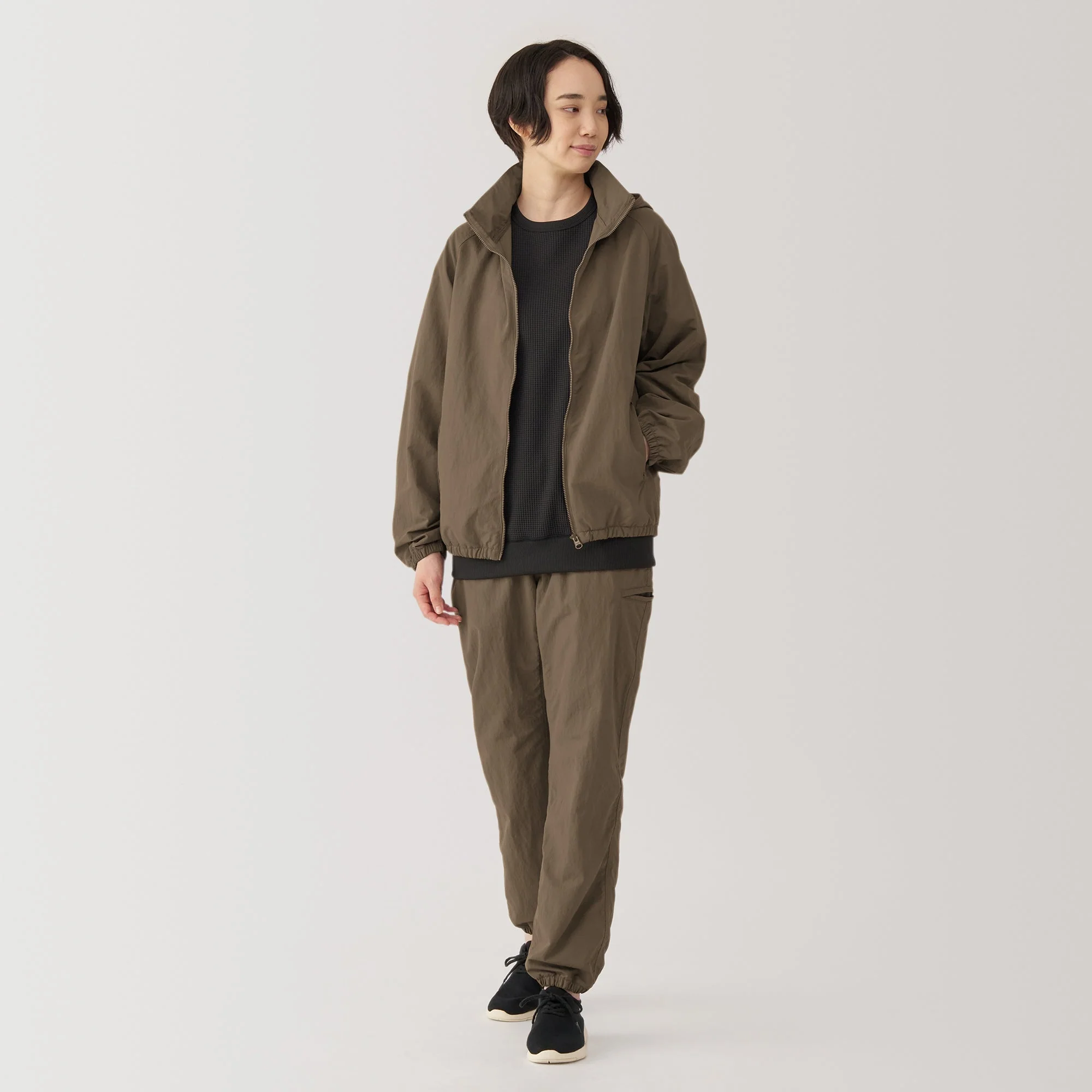 Men's Water Repellent Nylon Windbreaker - Image 53