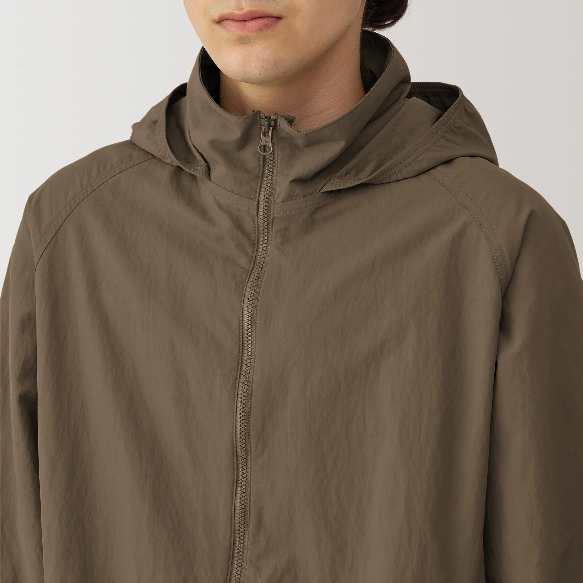 Men's Water Repellent Nylon Windbreaker - Image 54
