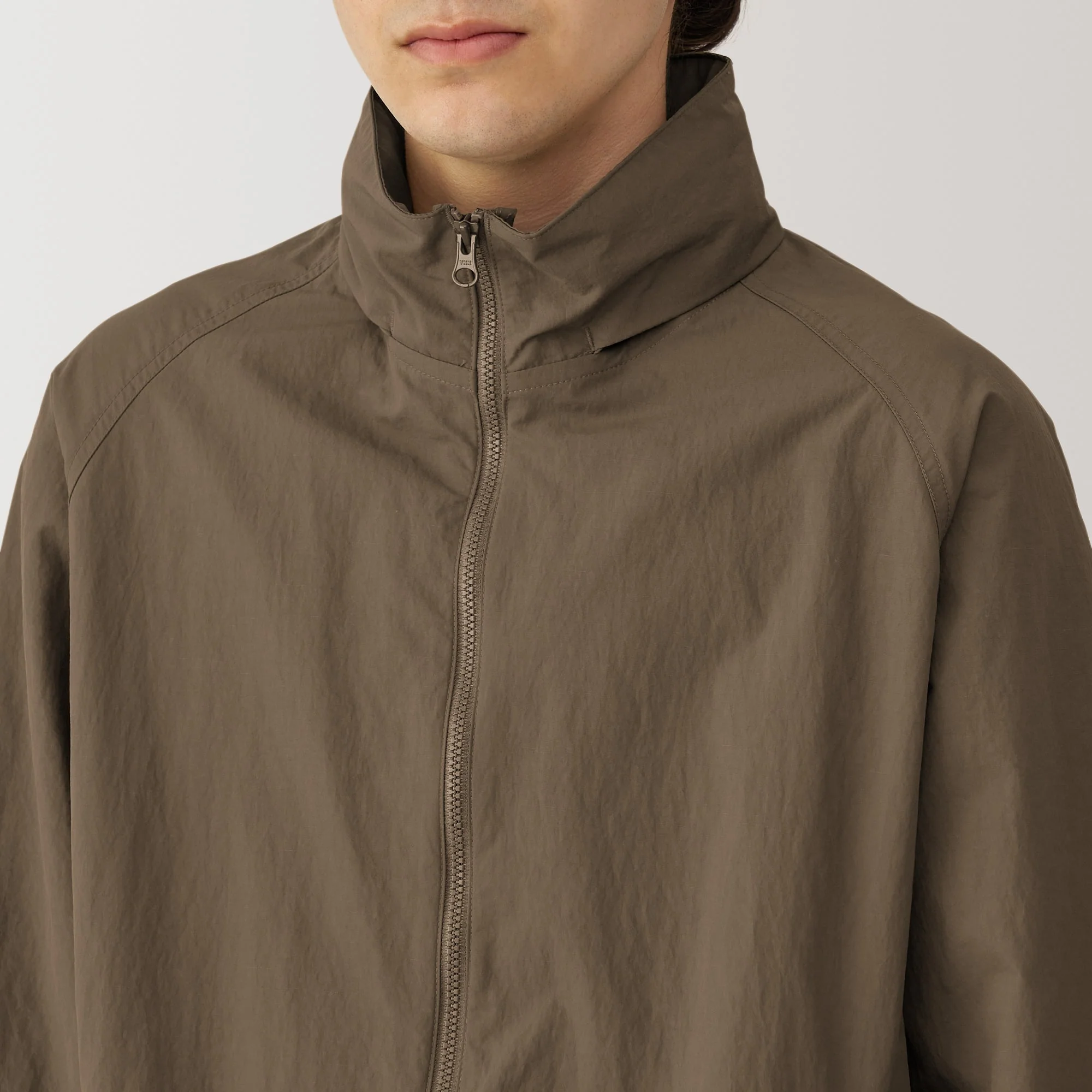 Men's Water Repellent Nylon Windbreaker - Image 56