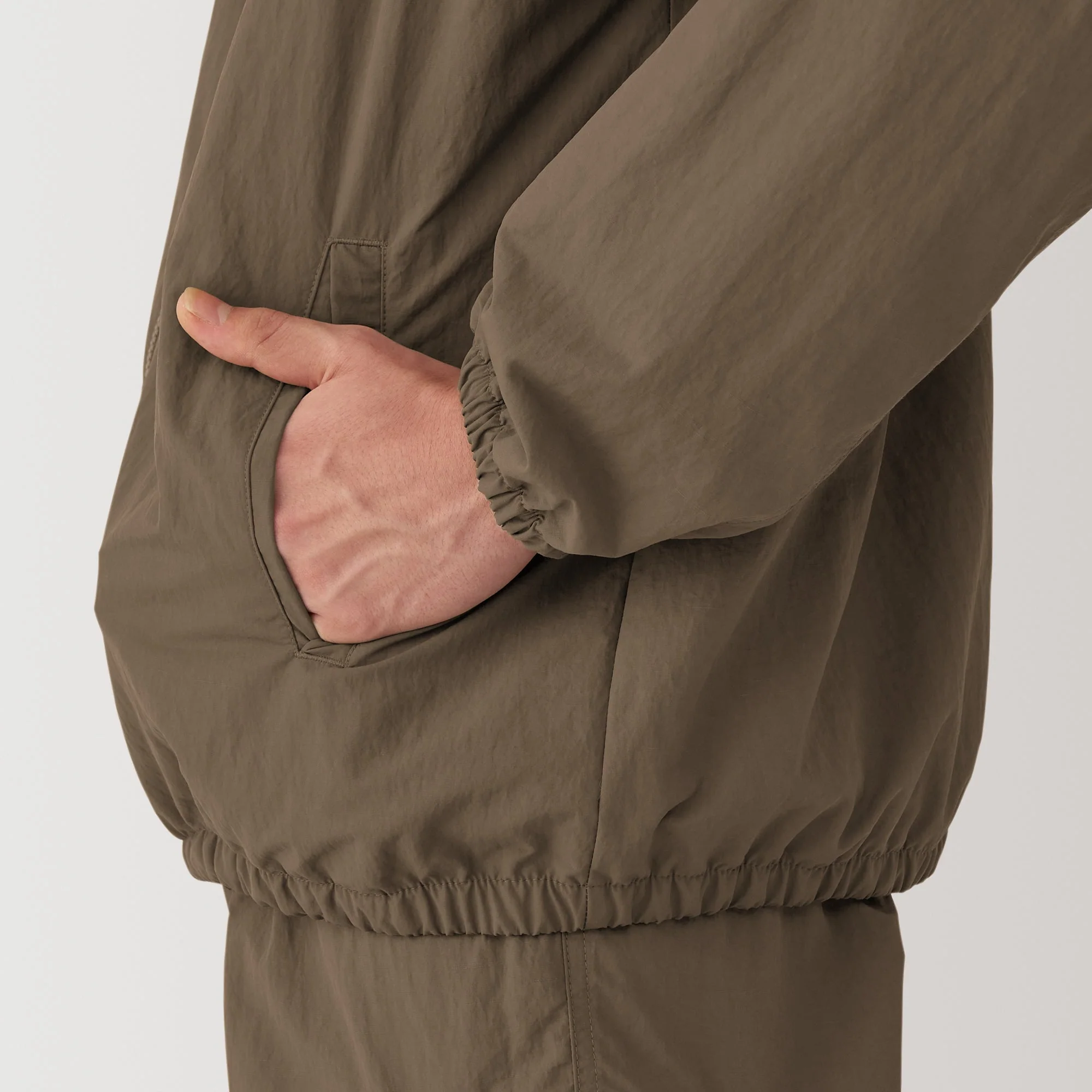 Men's Water Repellent Nylon Windbreaker - Image 58