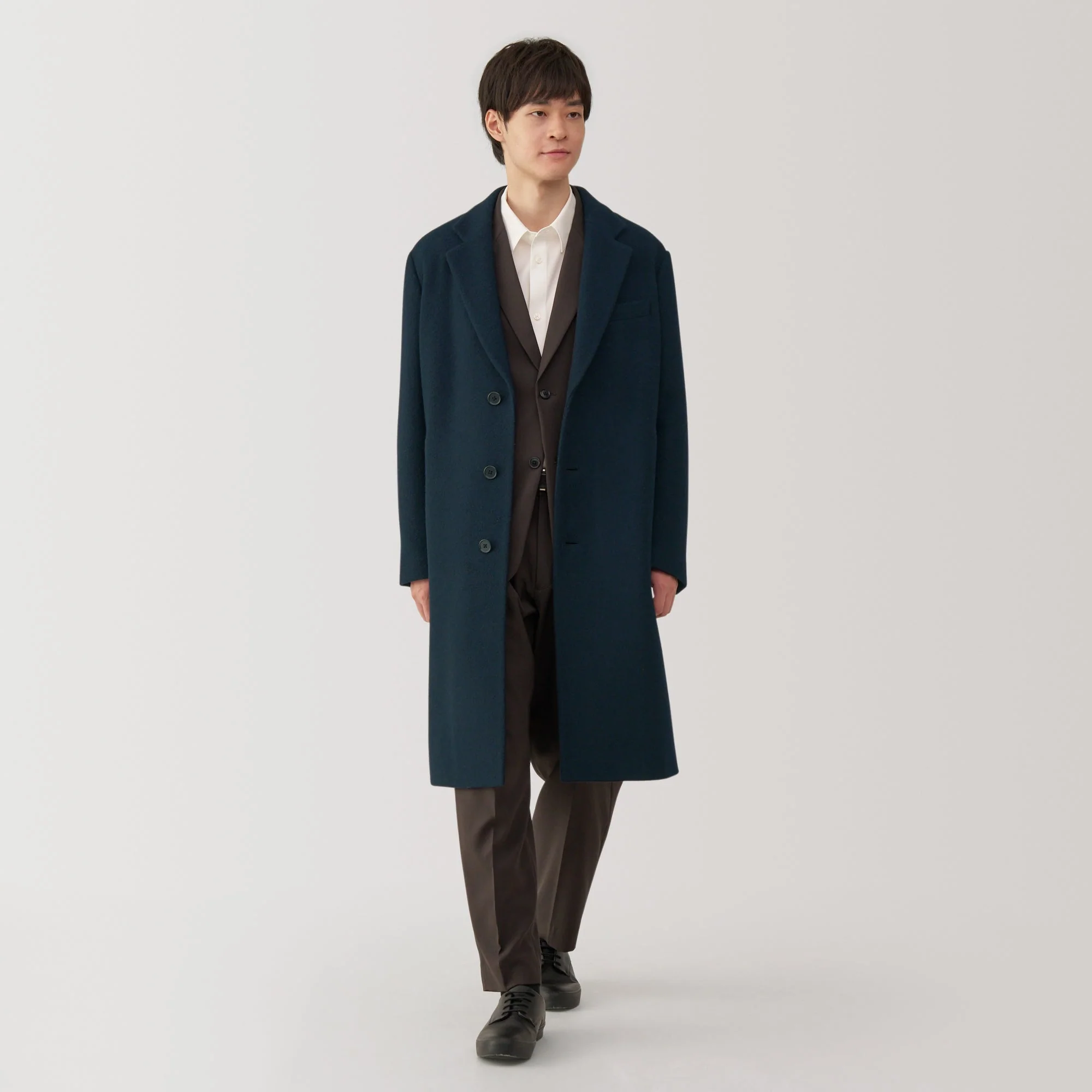 Men's Wool Blend Chester Coat - Image 4