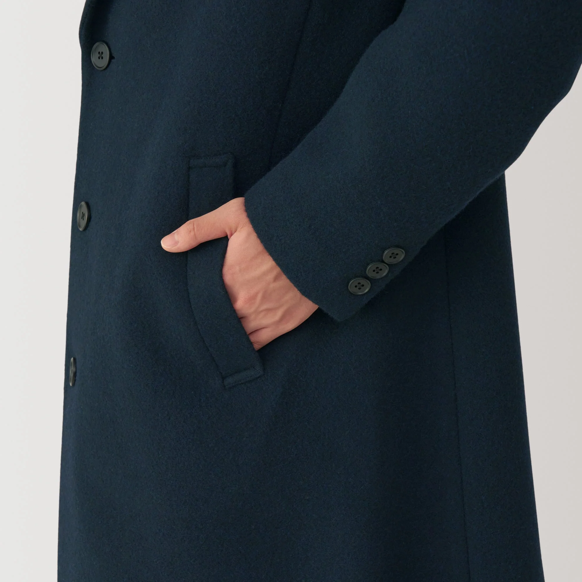 Men's Wool Blend Chester Coat - Image 8