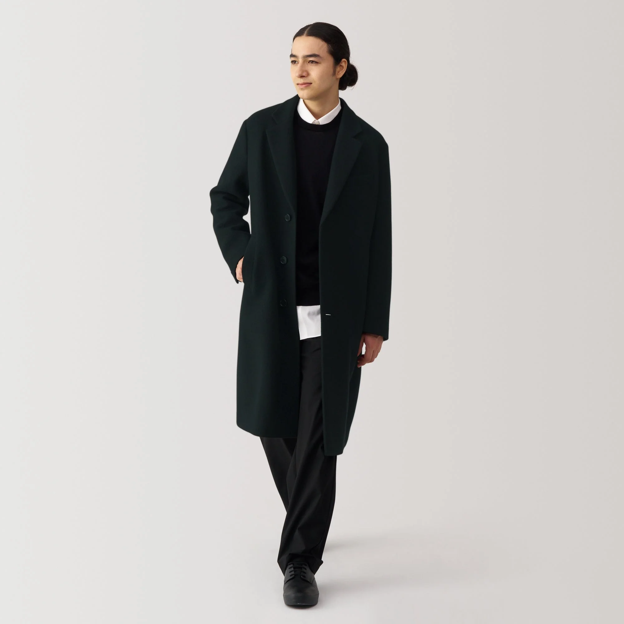 Men's Wool Blend Chester Coat