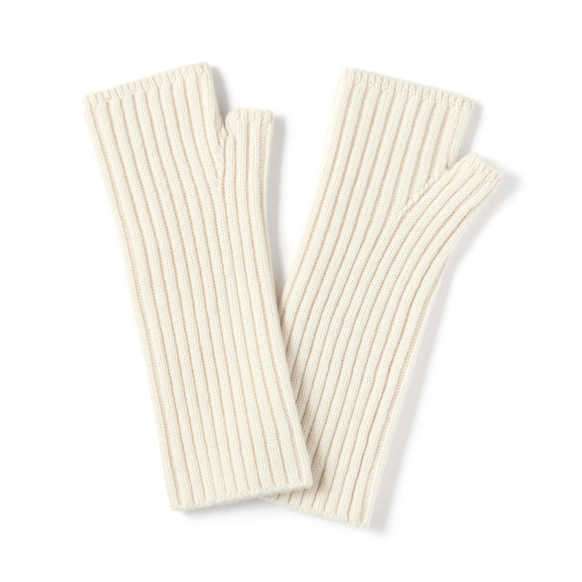 Merino Wool Ribbed Arm Warmers - Image 11