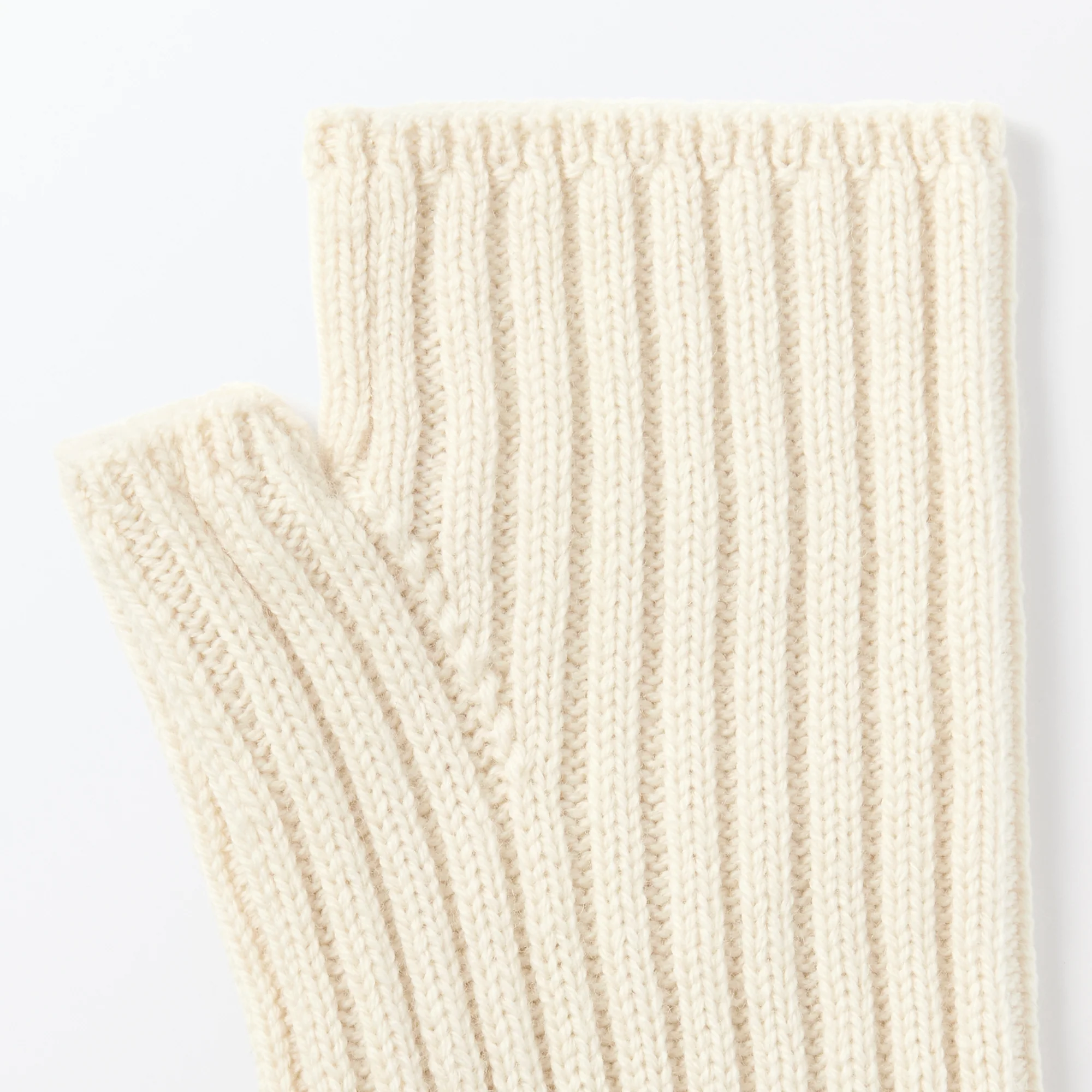 Merino Wool Ribbed Arm Warmers - Image 13