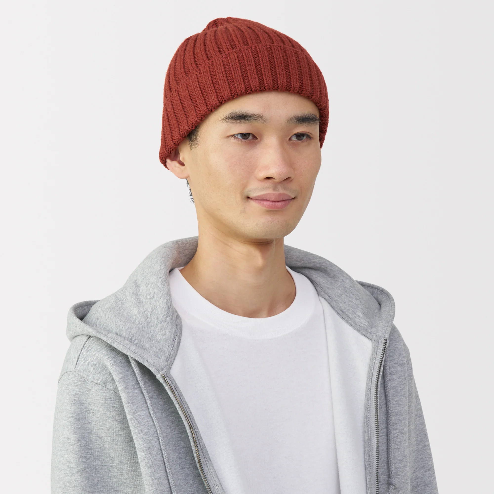 Merino Wool Ribbed Beanie - Image 33