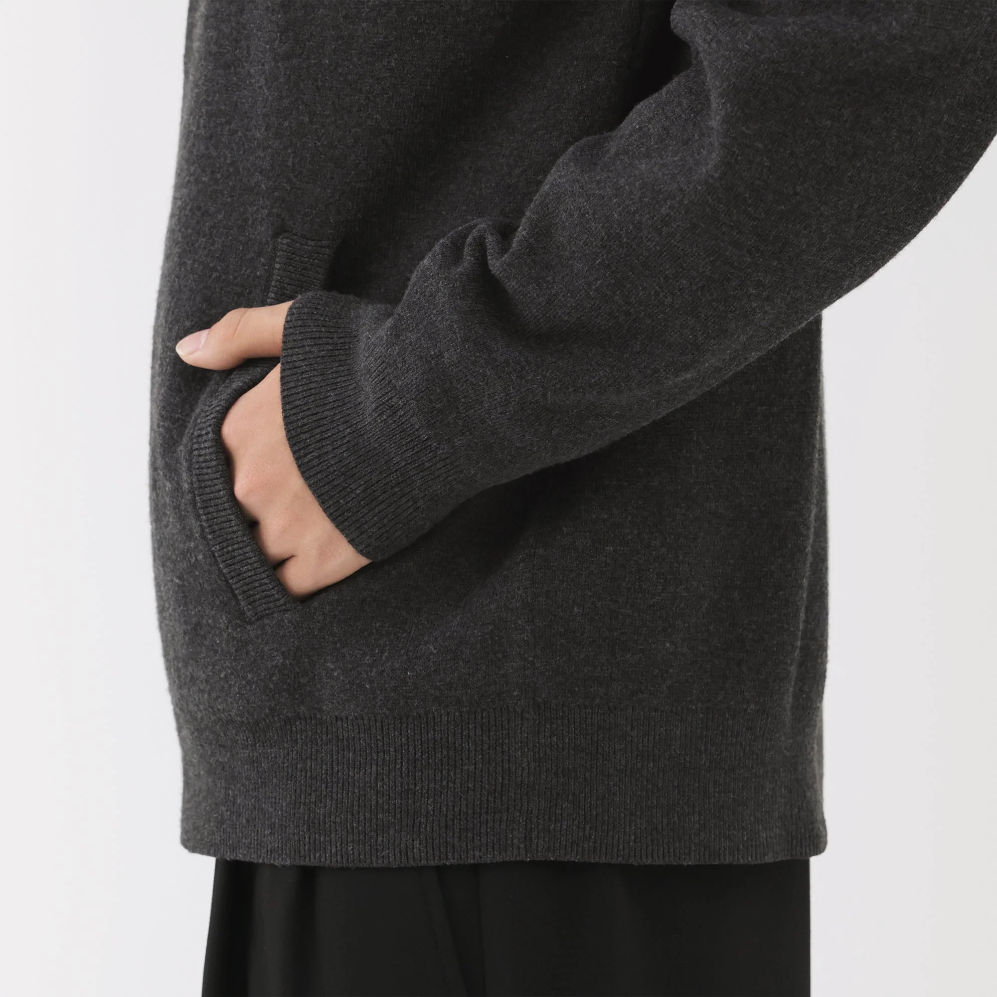 Milano Rib Full-Zip Cardigan - Image 8