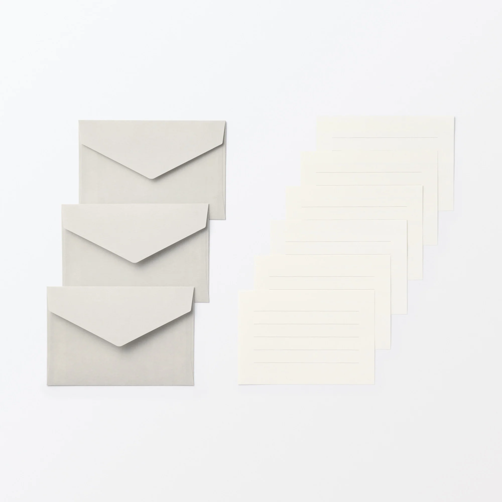 Mini Letter Writing Set - Grey - Image 2