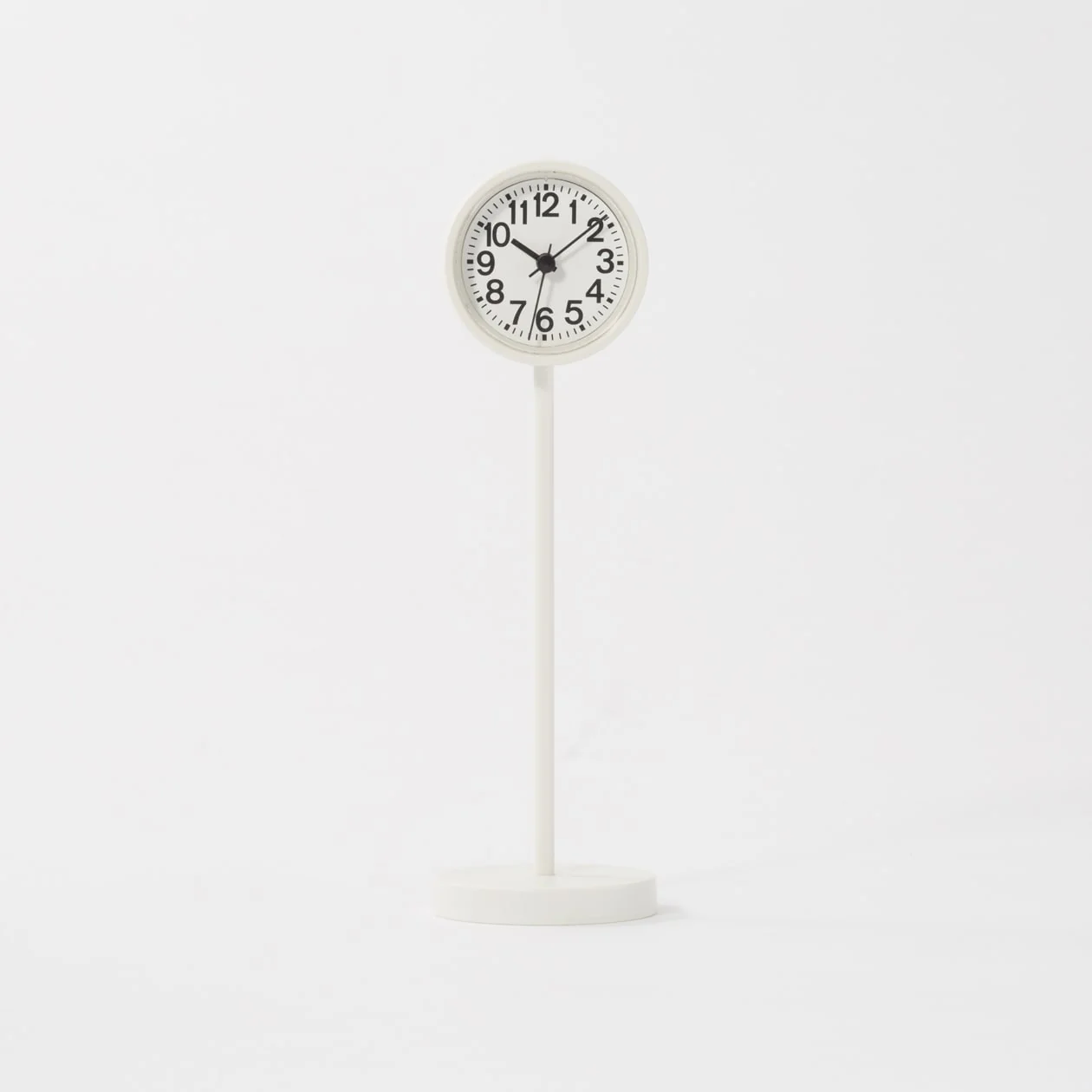 Mini Park Clock - White