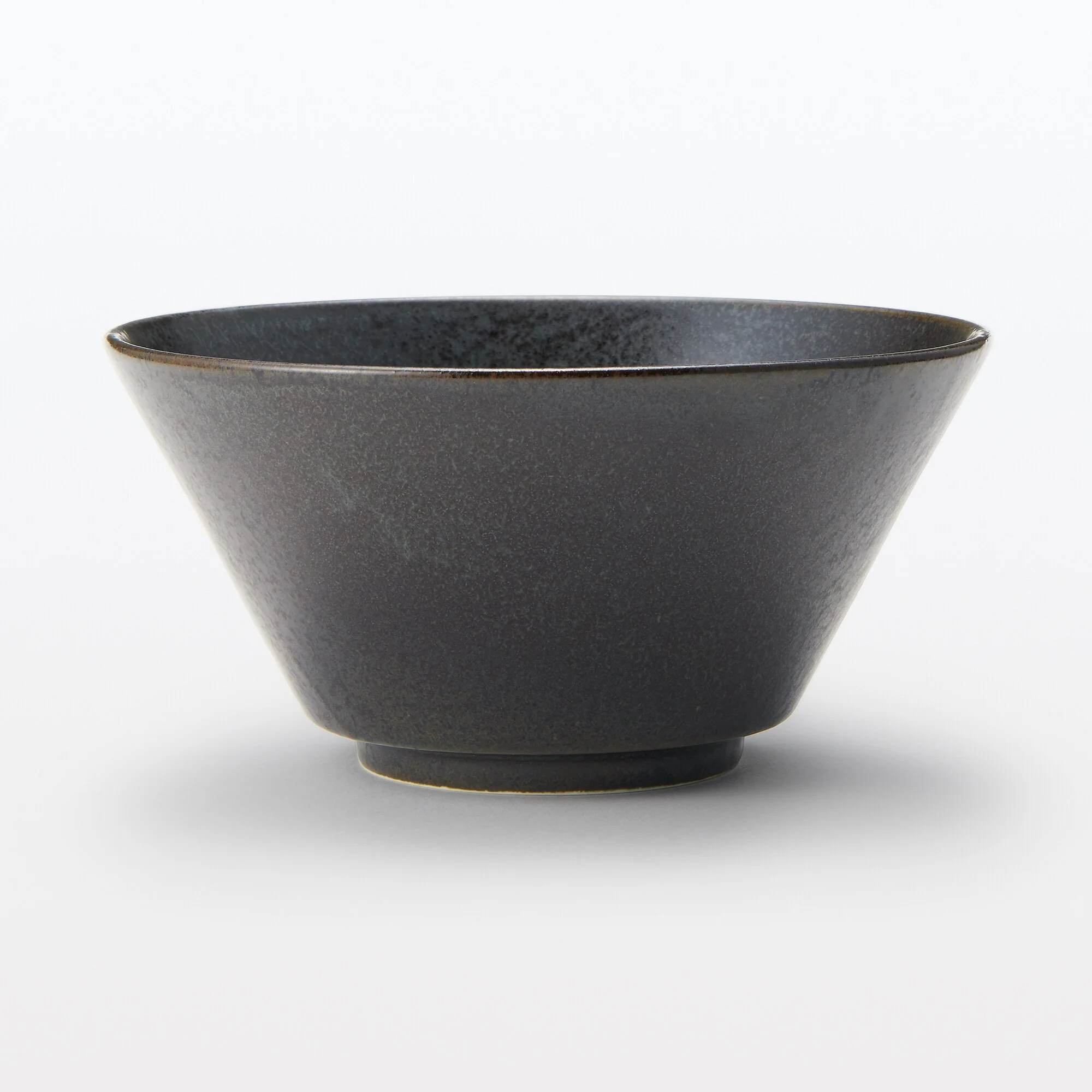 Mino Ware Noodle Bowl - Black - Image 2