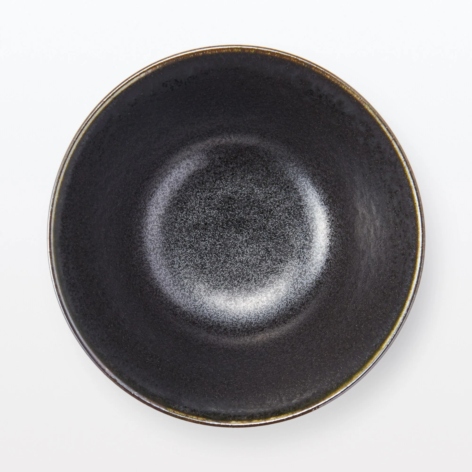 Mino Ware Rice Bowl - Black - Image 3