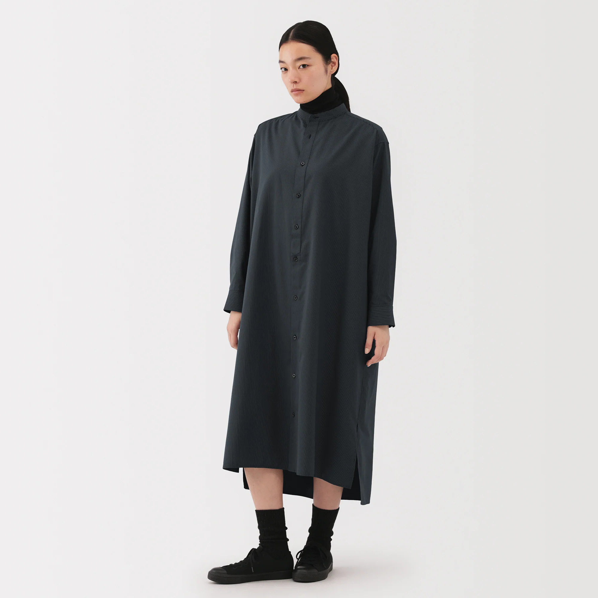 Labo Modal Blend Relaxed Shirt Dress