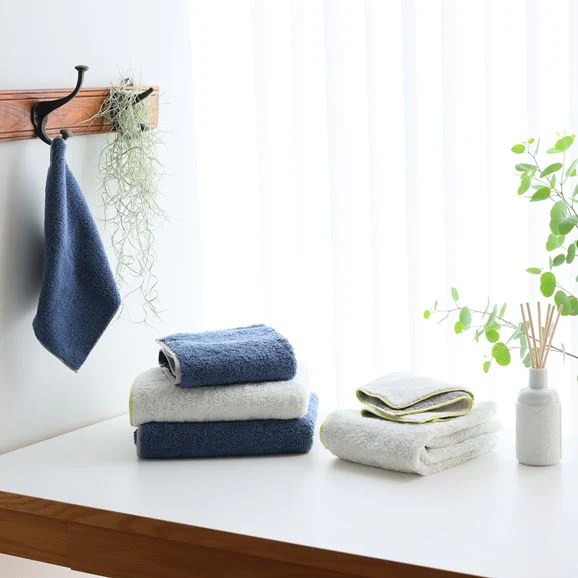 MUJI IDÉE Repos Face Towel - Jay Blue - Image 7