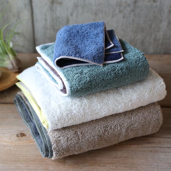 MUJI IDÉE Repos Hand Towel - Sage Green - Image 8