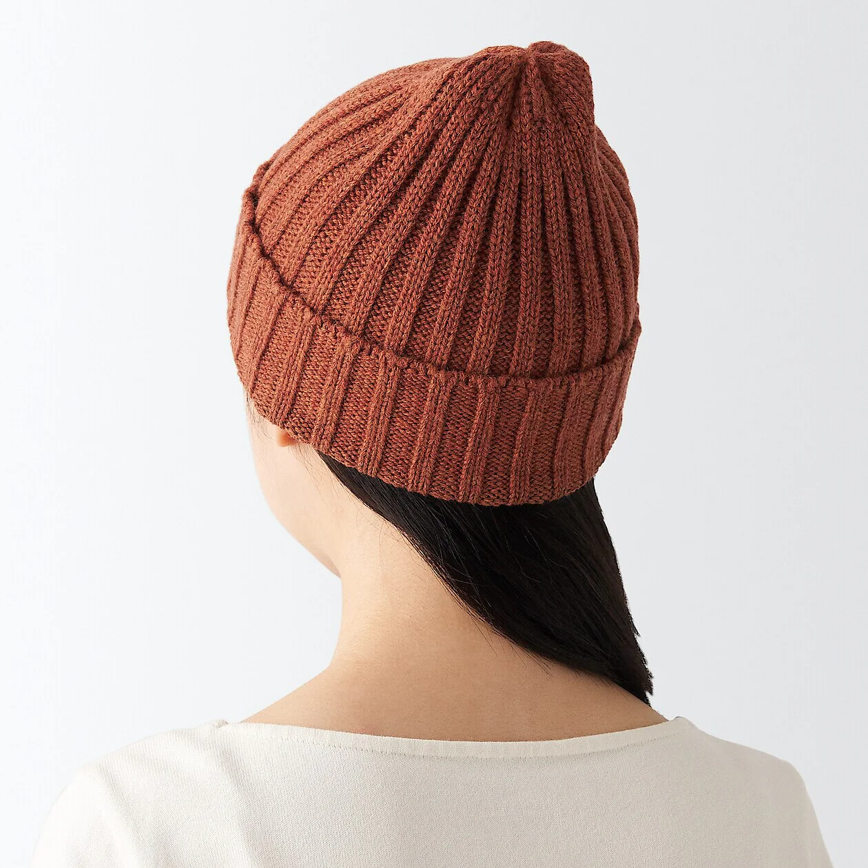 Non-Itchy Ribbed Beanie - Image 9